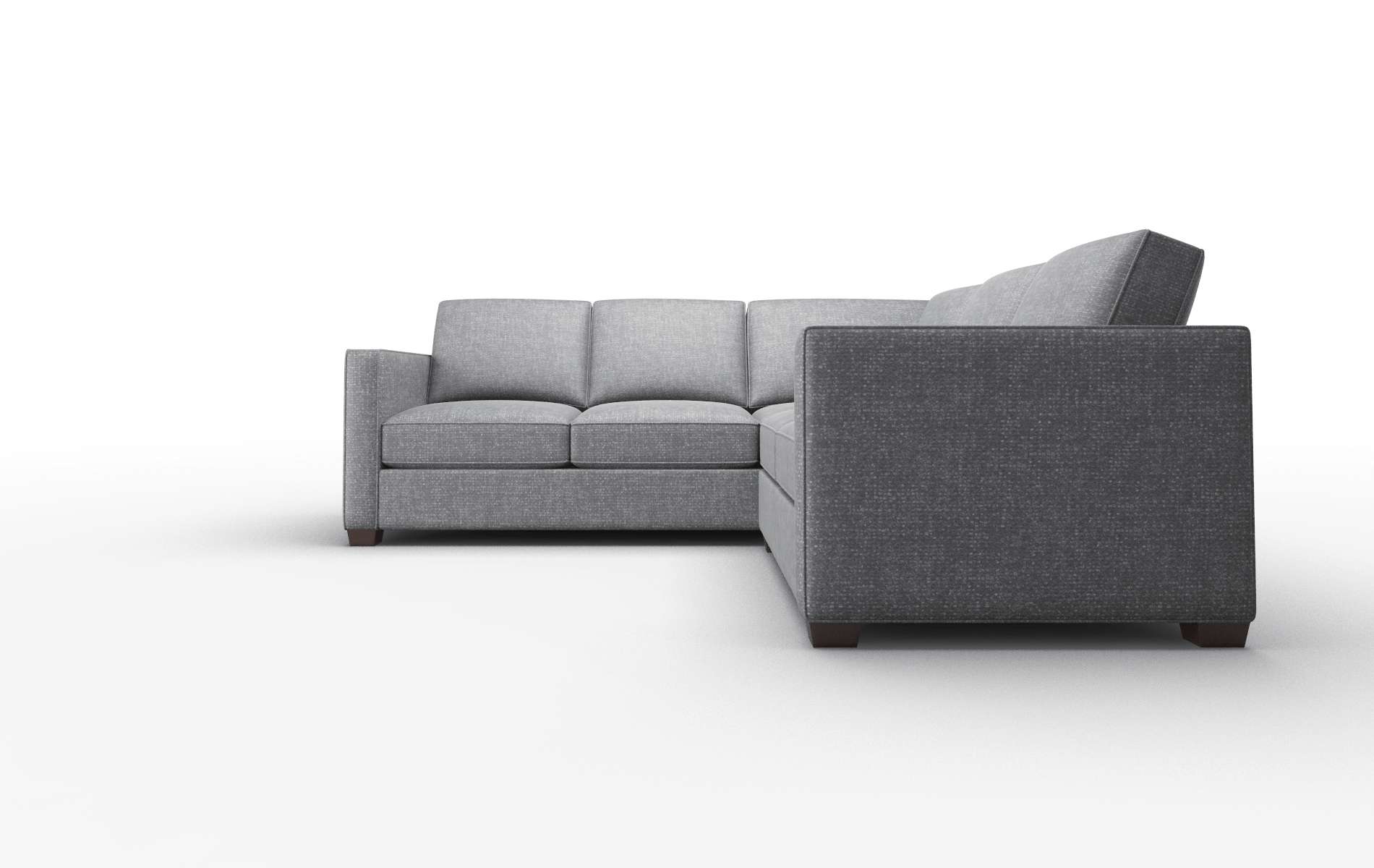 Calgary Notion Graphite Sectional espresso legs 5