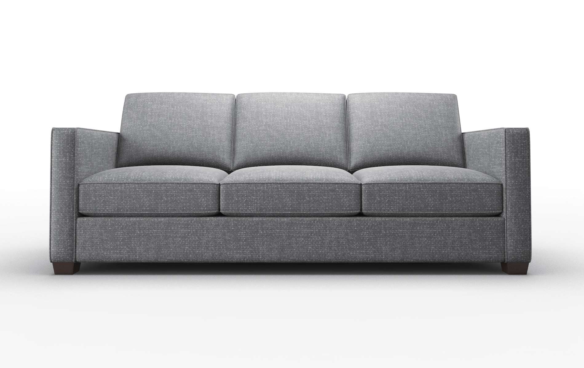 Calgary Notion Graphite Sofa espresso legs 1