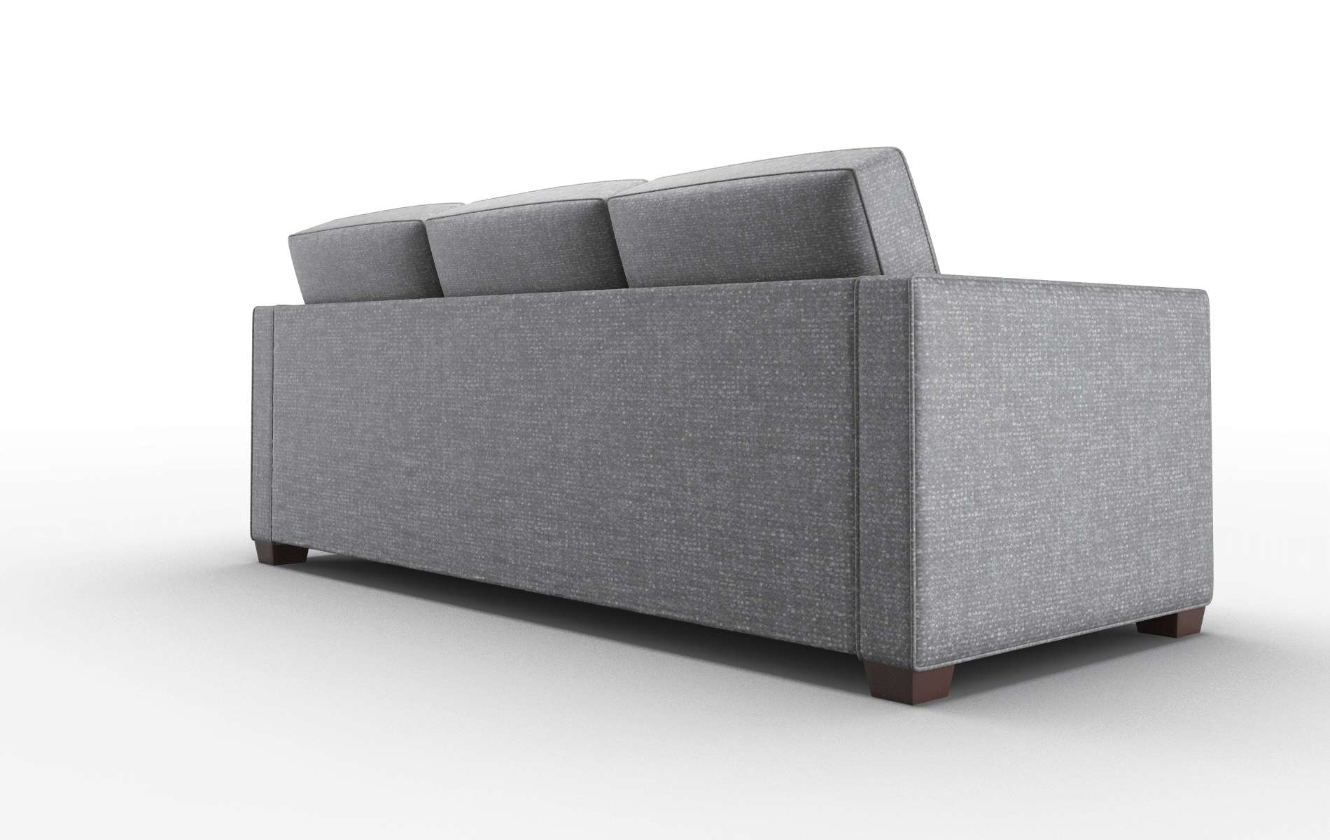 Calgary Notion Graphite Sofa espresso legs 5