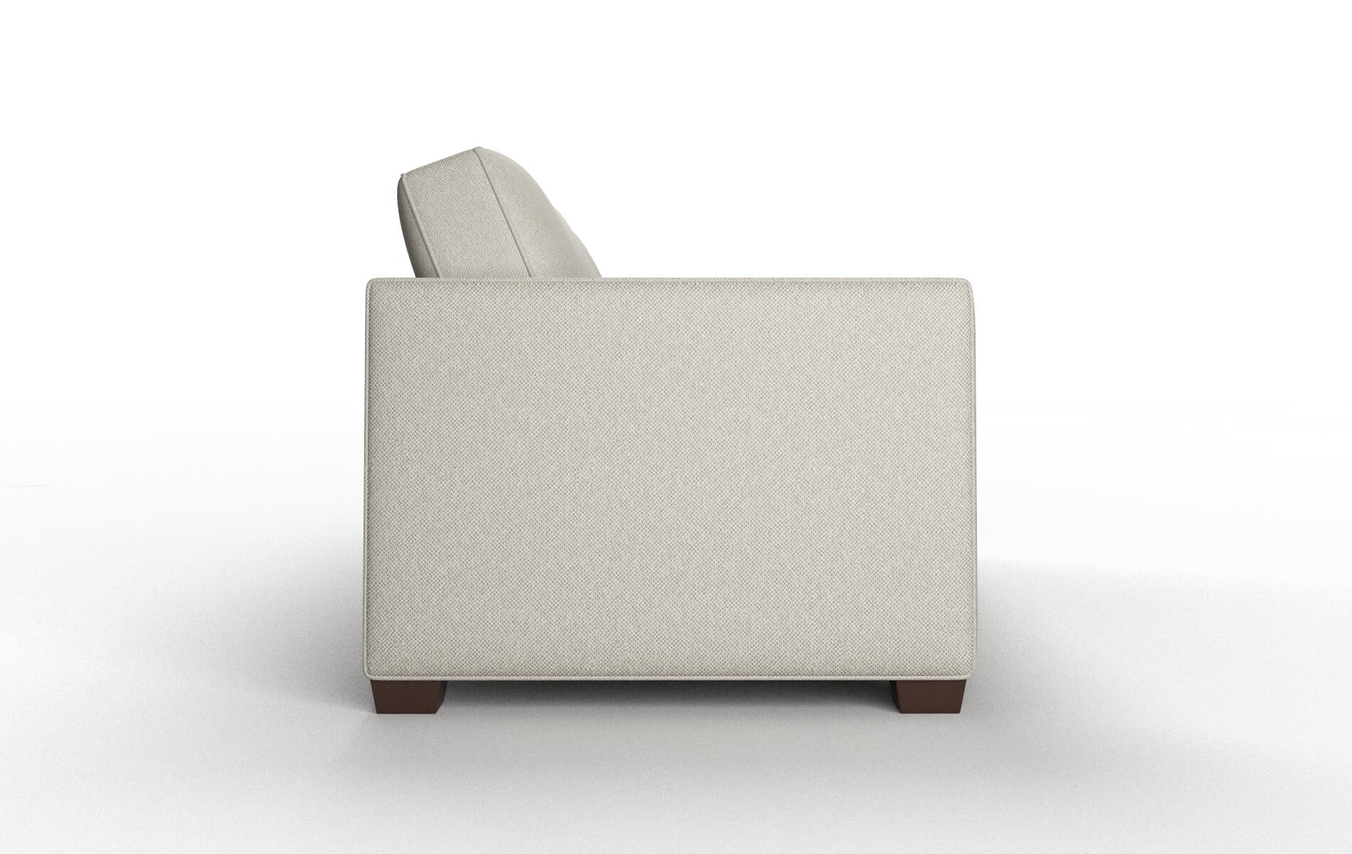 Calgary Oscar Silver Sofa espresso legs 3