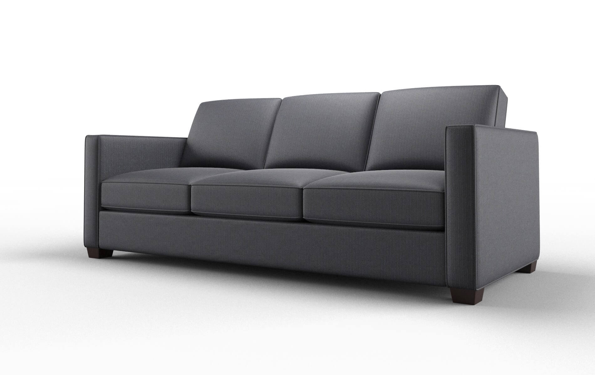 Calgary Parker Midnight Sofa espresso legs 4
