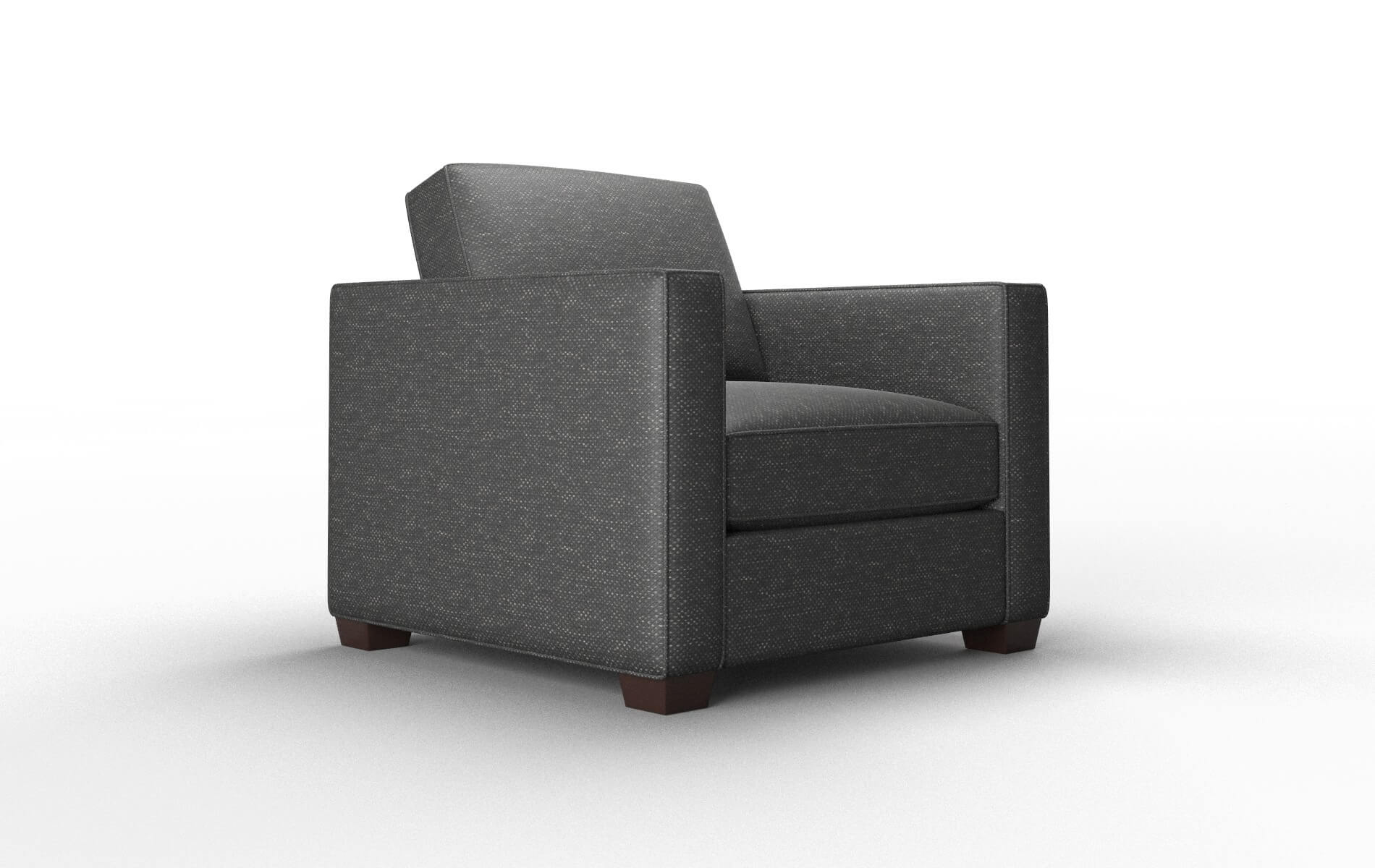 Calgary Phoenix Charcoal Chair espresso legs 2