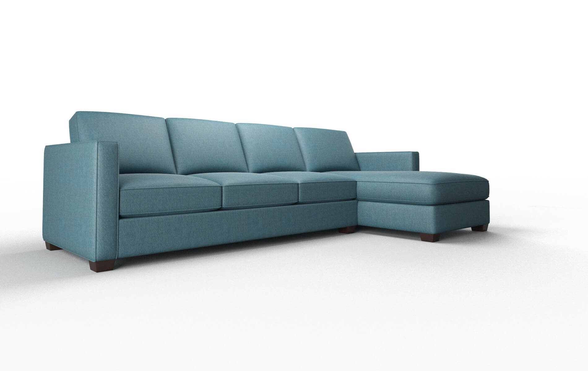 Calgary Portland Prussian Panel espresso legs 2