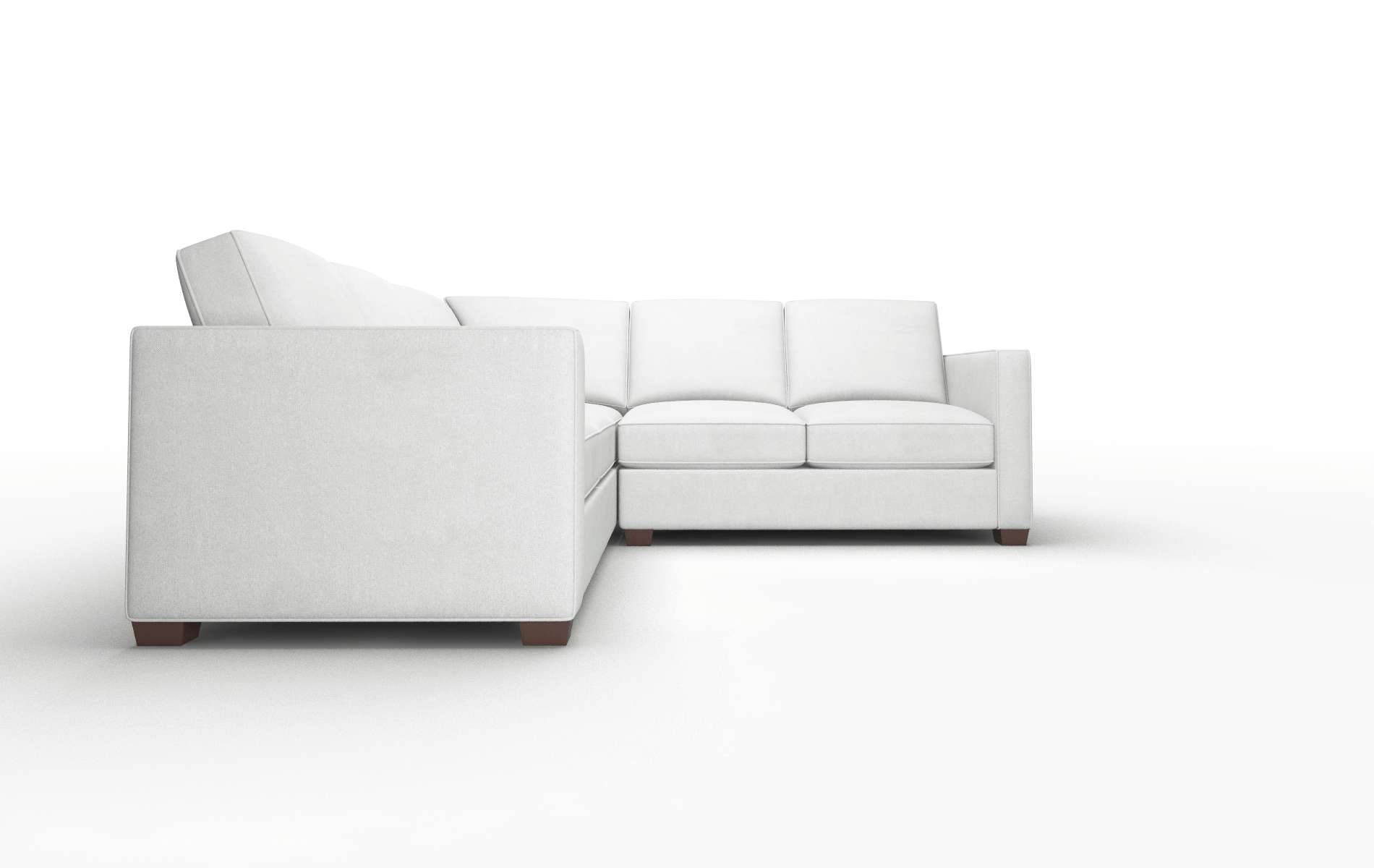 Calgary Prisma Steam Sectional espresso legs 2