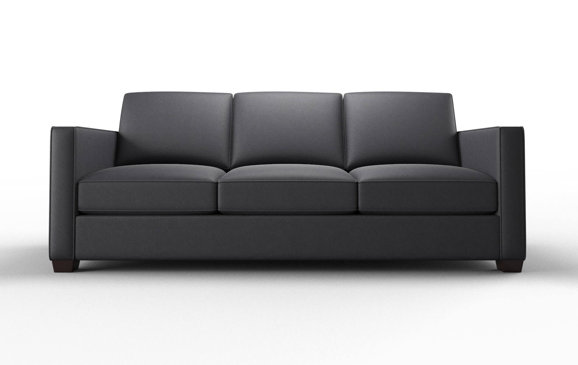 Calgary Redondo Navy Sofa espresso legs 1
