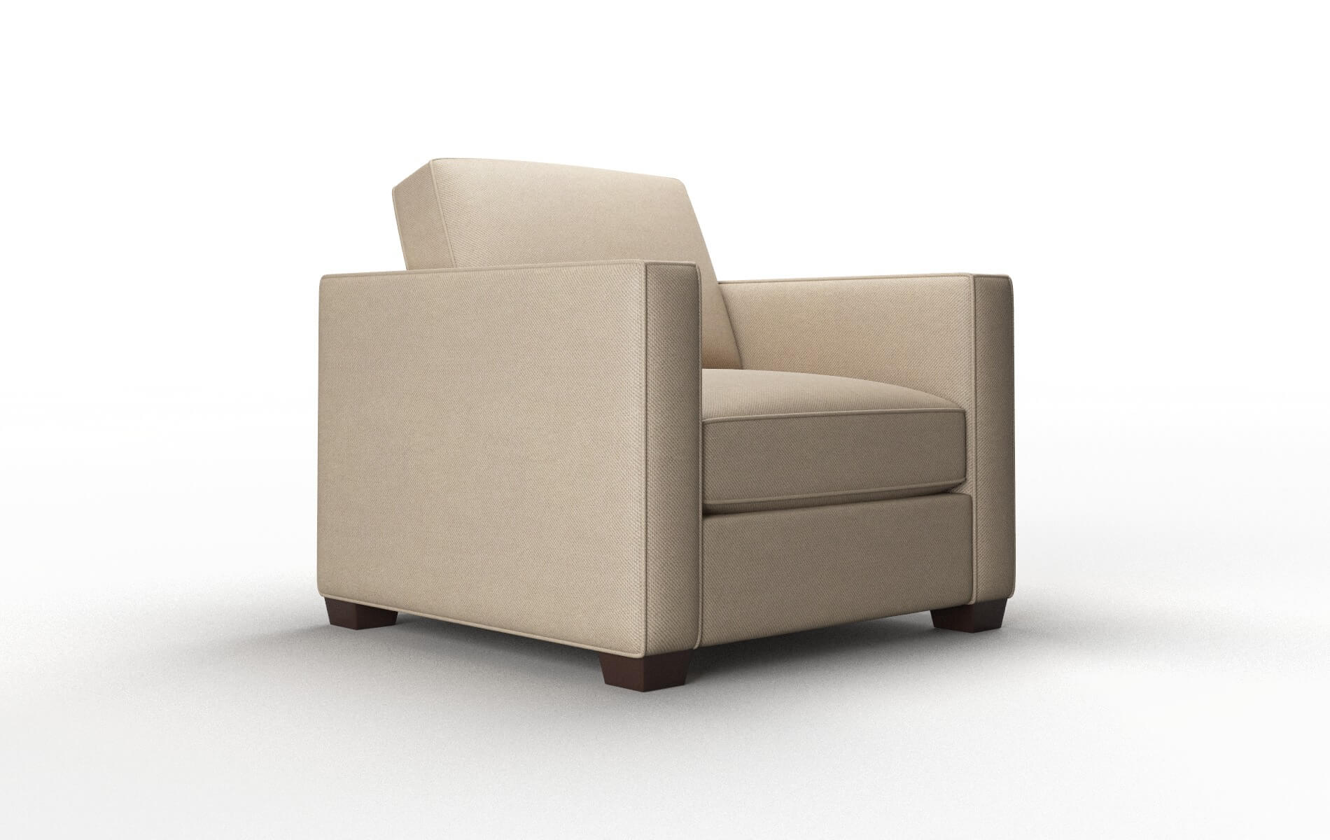 Calgary Rocket Cappuccino Chair espresso legs 2
