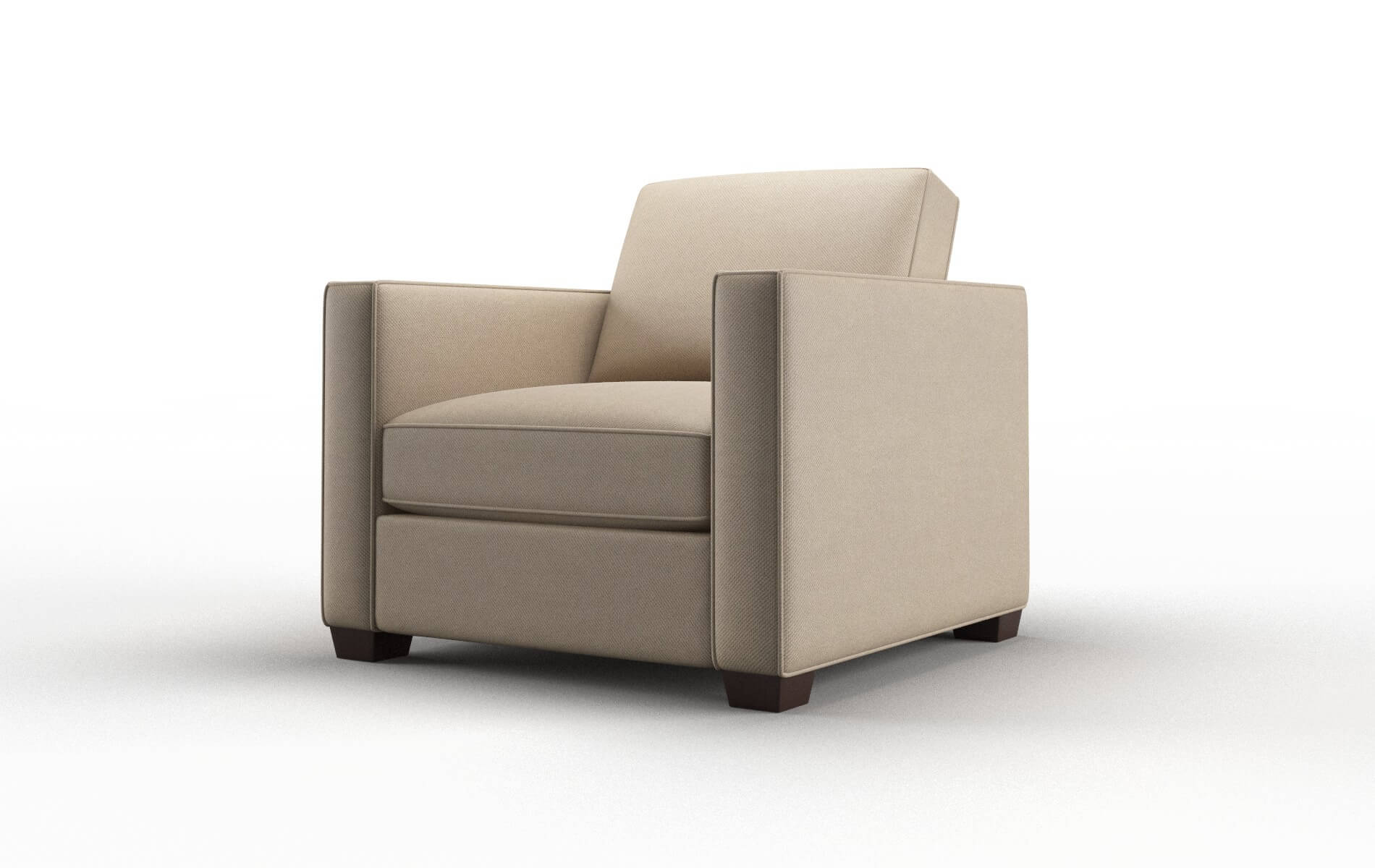 Calgary Rocket Cappuccino Chair espresso legs 4