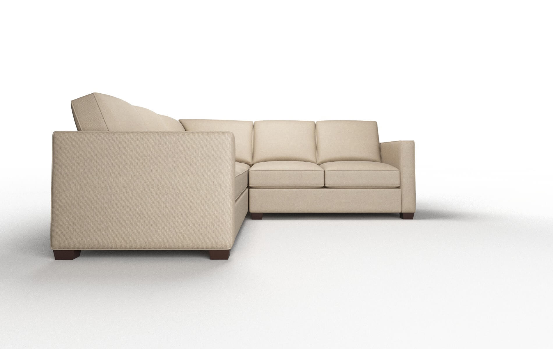 Calgary Rocket Cappuccino Sectional espresso legs 2