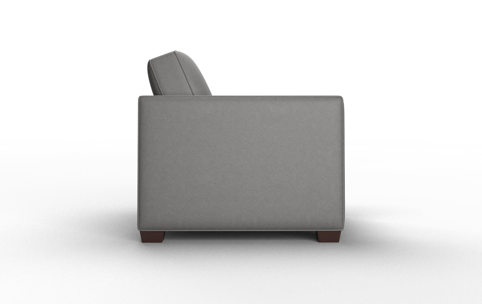 Calgary Rocket Charcoal Chair espresso legs 3