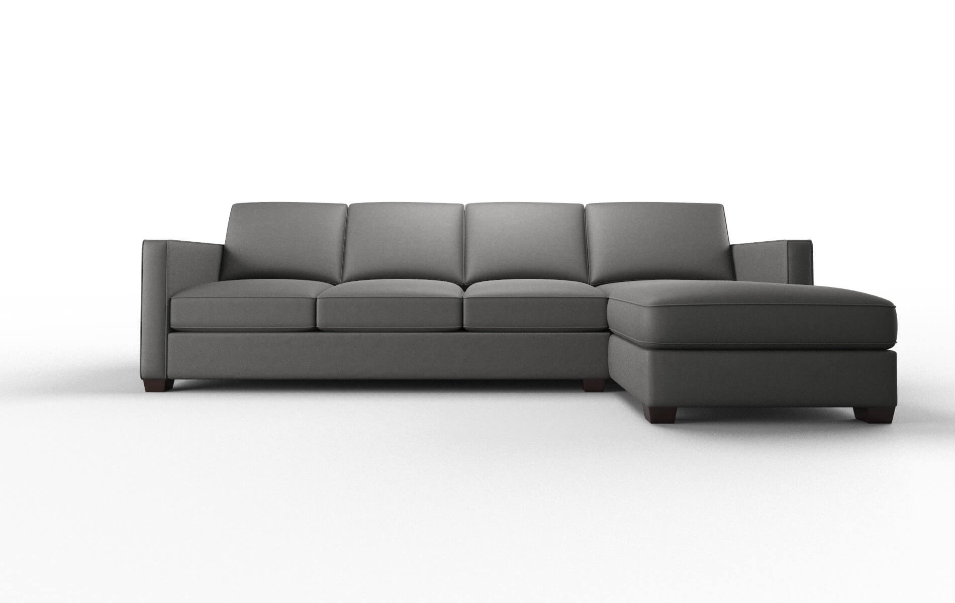 Calgary Rocket Charcoal Panel espresso legs 1