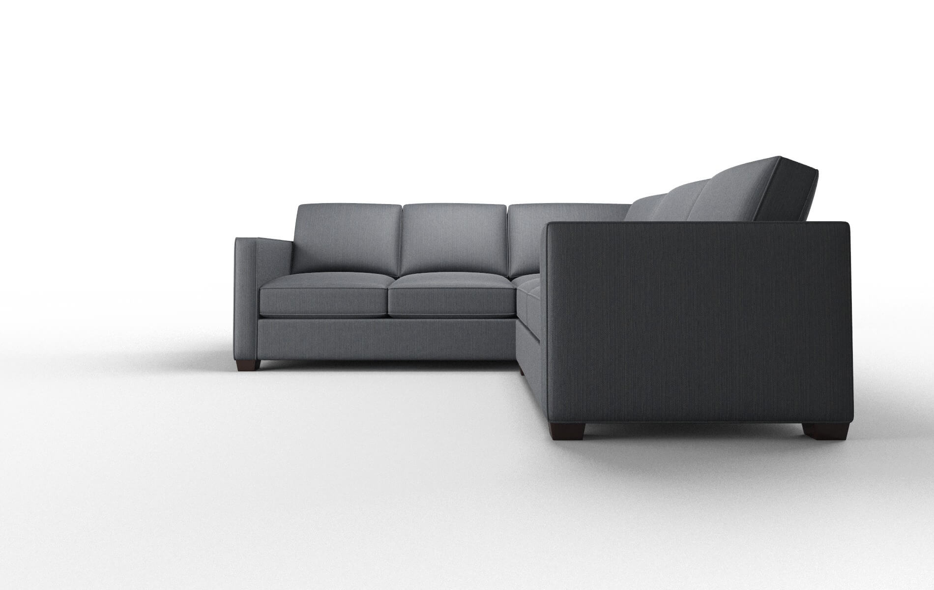 Calgary Rocket Eclipse Sectional espresso legs 5