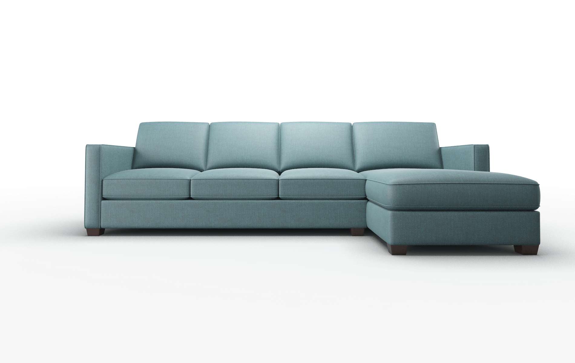 Calgary Rocket peacock Panel Espresso Legs  1