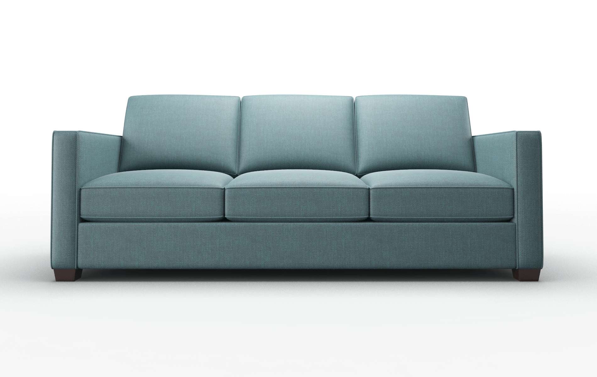 Calgary Rocket Peacock Sofa espresso legs 1