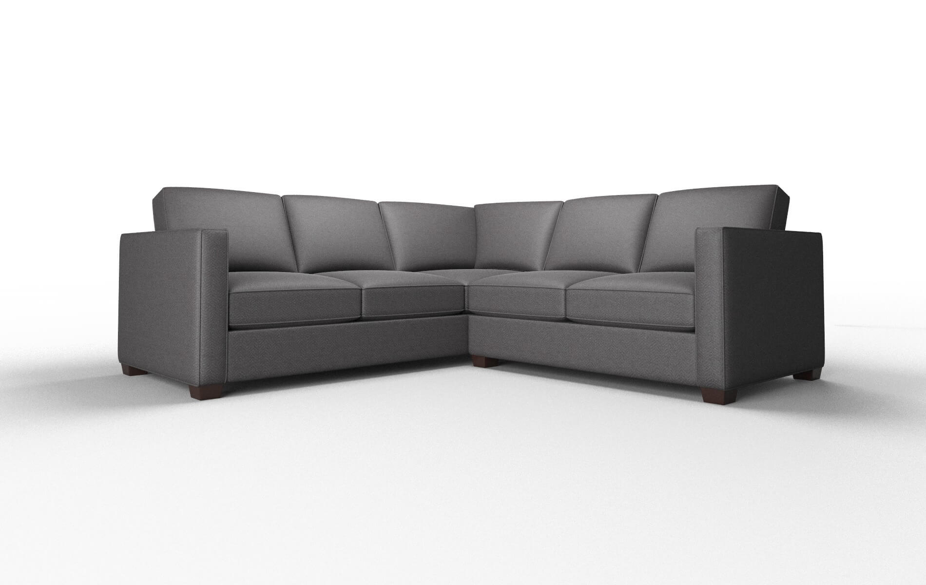 Calgary Royale Eclipse Sectional espresso legs 1