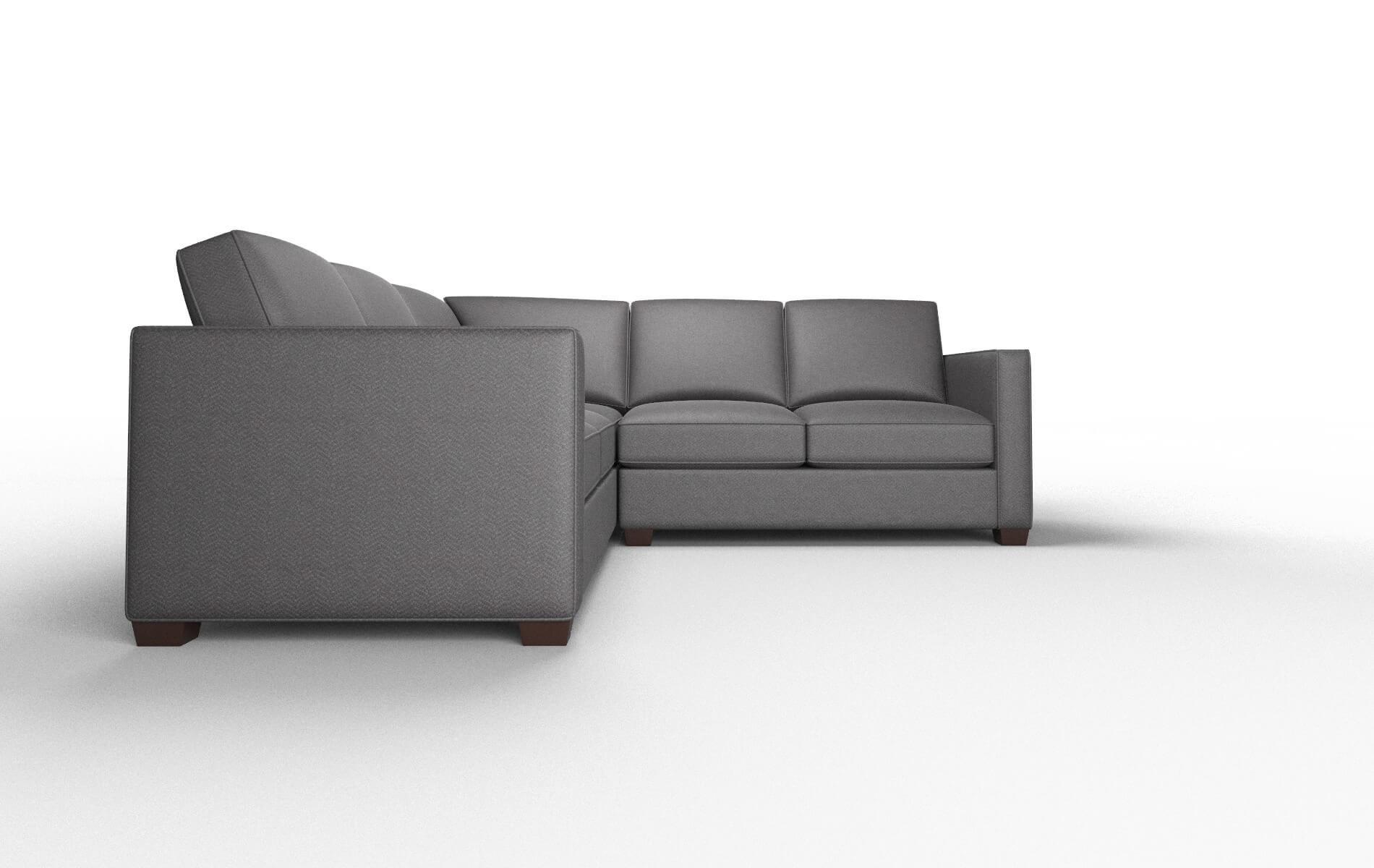 Calgary Royale Eclipse Sectional espresso legs 2