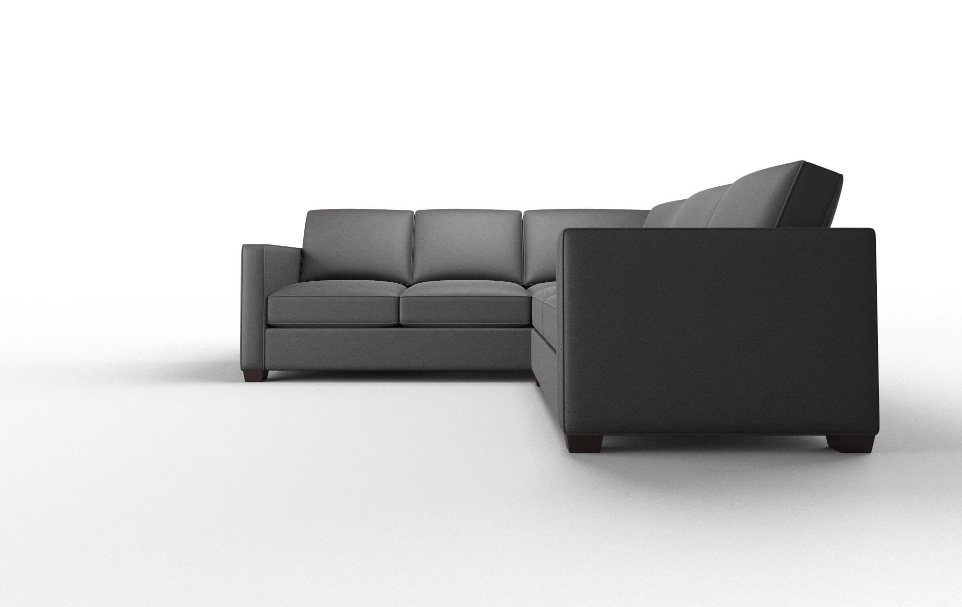 Calgary Royale Eclipse Sectional espresso legs 5