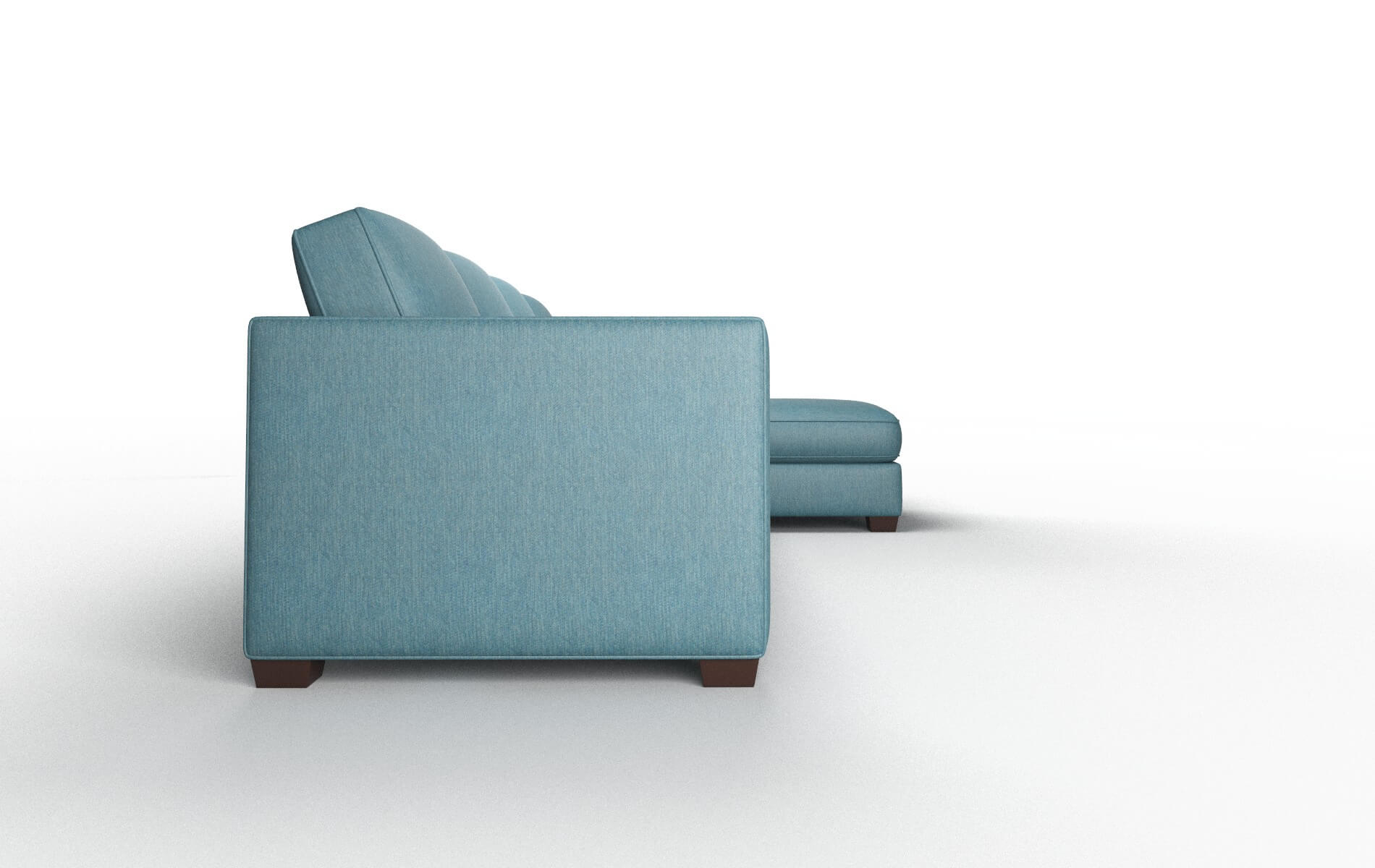Calgary Royale Electric_blue Panel espresso legs 3