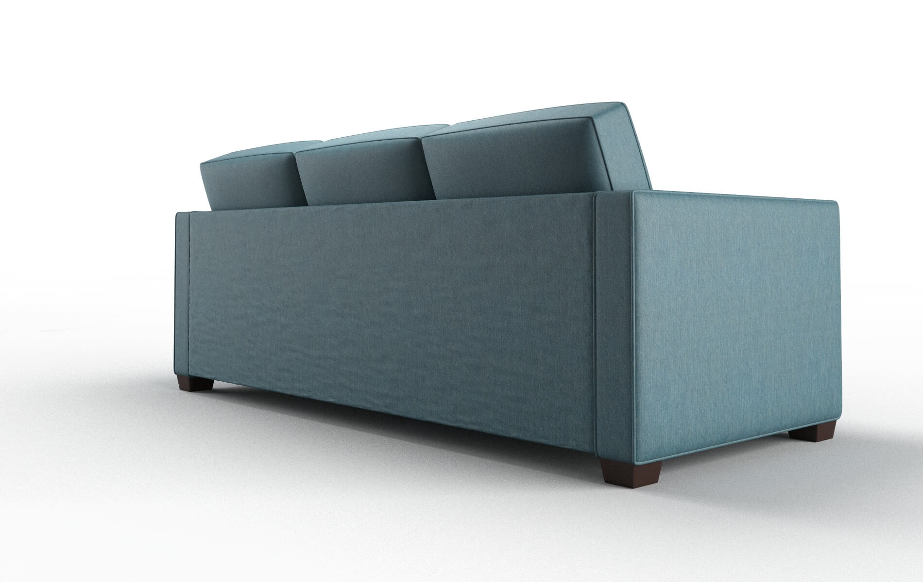 Calgary Royale Electric_blue Sofa espresso legs 5