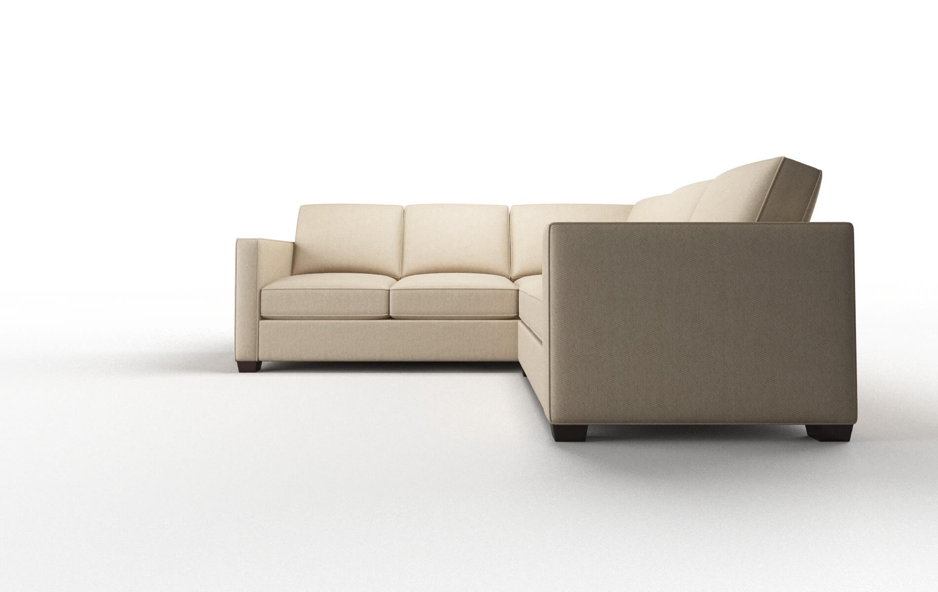 Calgary Royale Mondo Sectional espresso legs 5