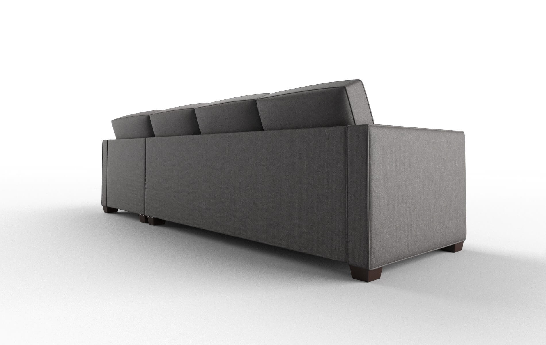 Calgary Sasha Grey Panel espresso legs 5