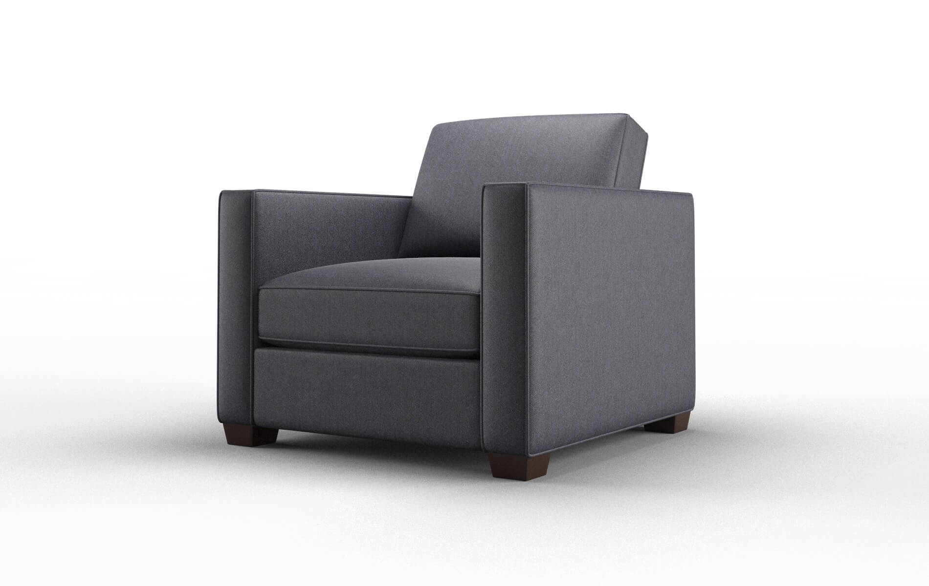 Calgary Sasha Navy Chair espresso legs 4