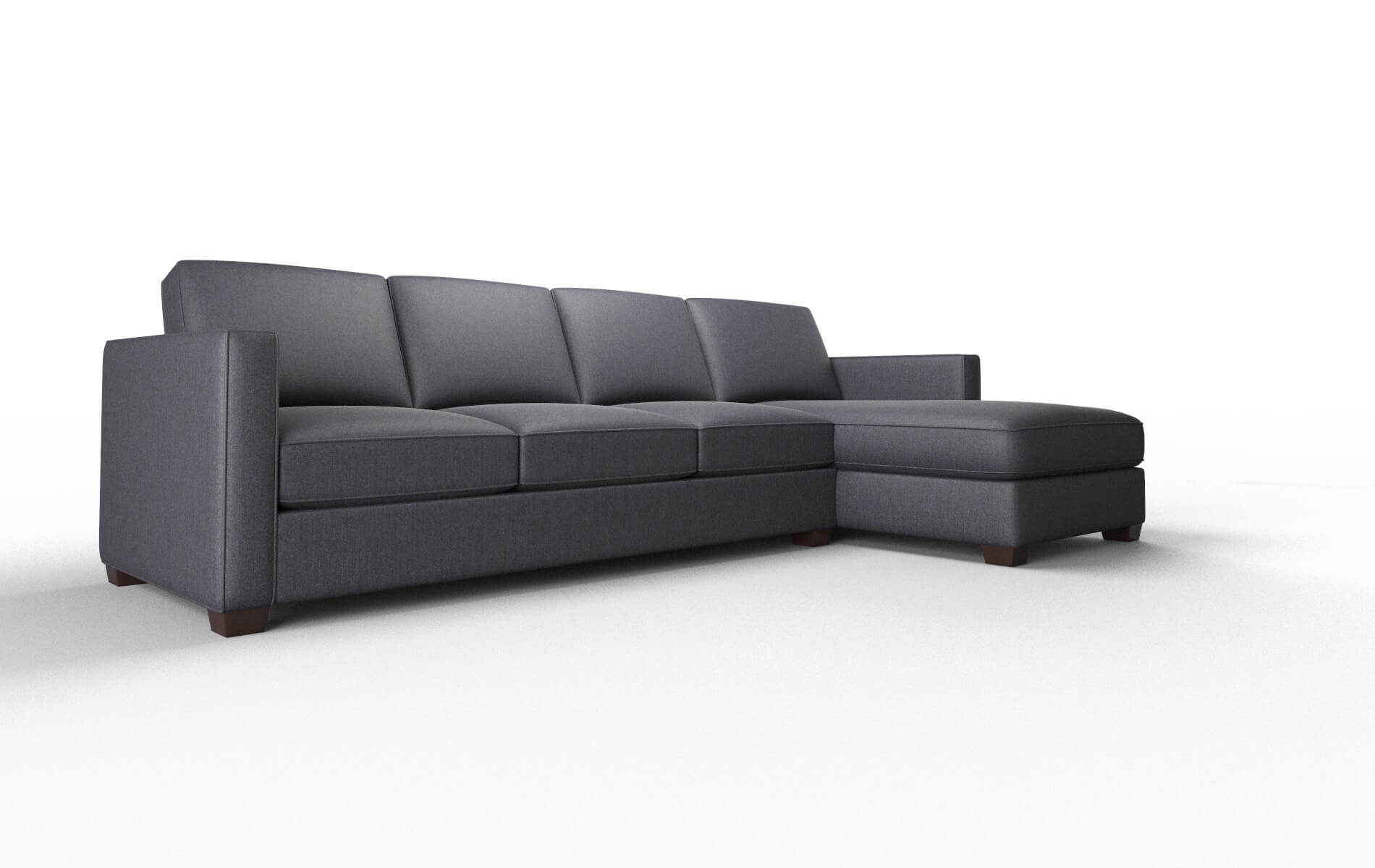 Calgary Sasha Navy Panel espresso legs 2