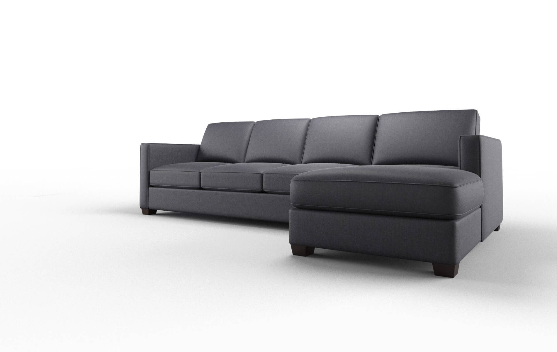 Calgary Sasha Navy Panel espresso legs 4