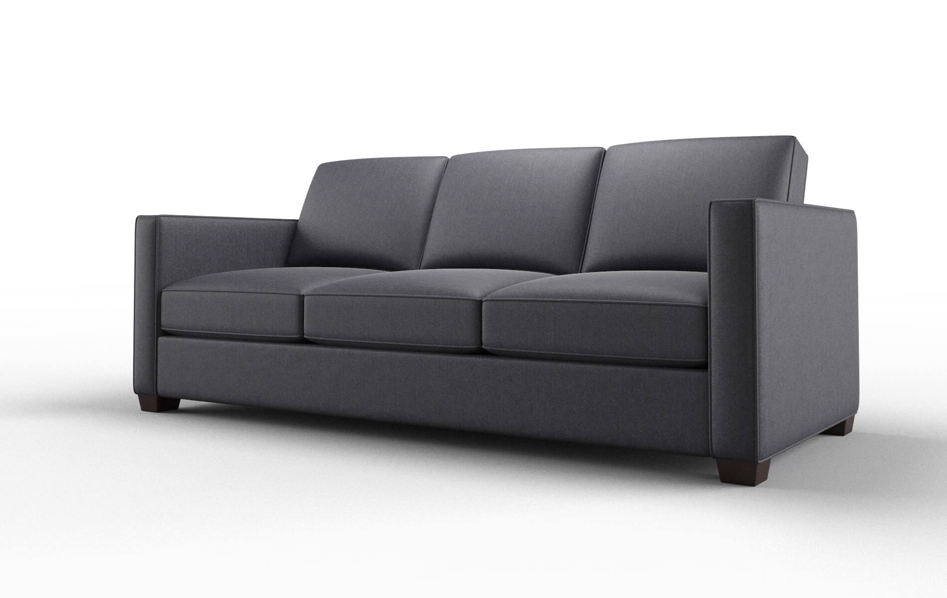 Calgary Sasha Navy Sofa espresso legs 4