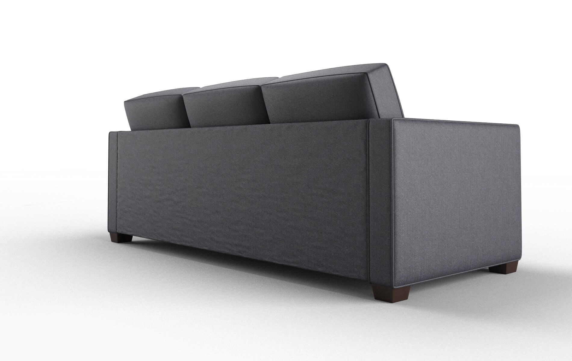 Calgary Sasha Navy Sofa espresso legs 5