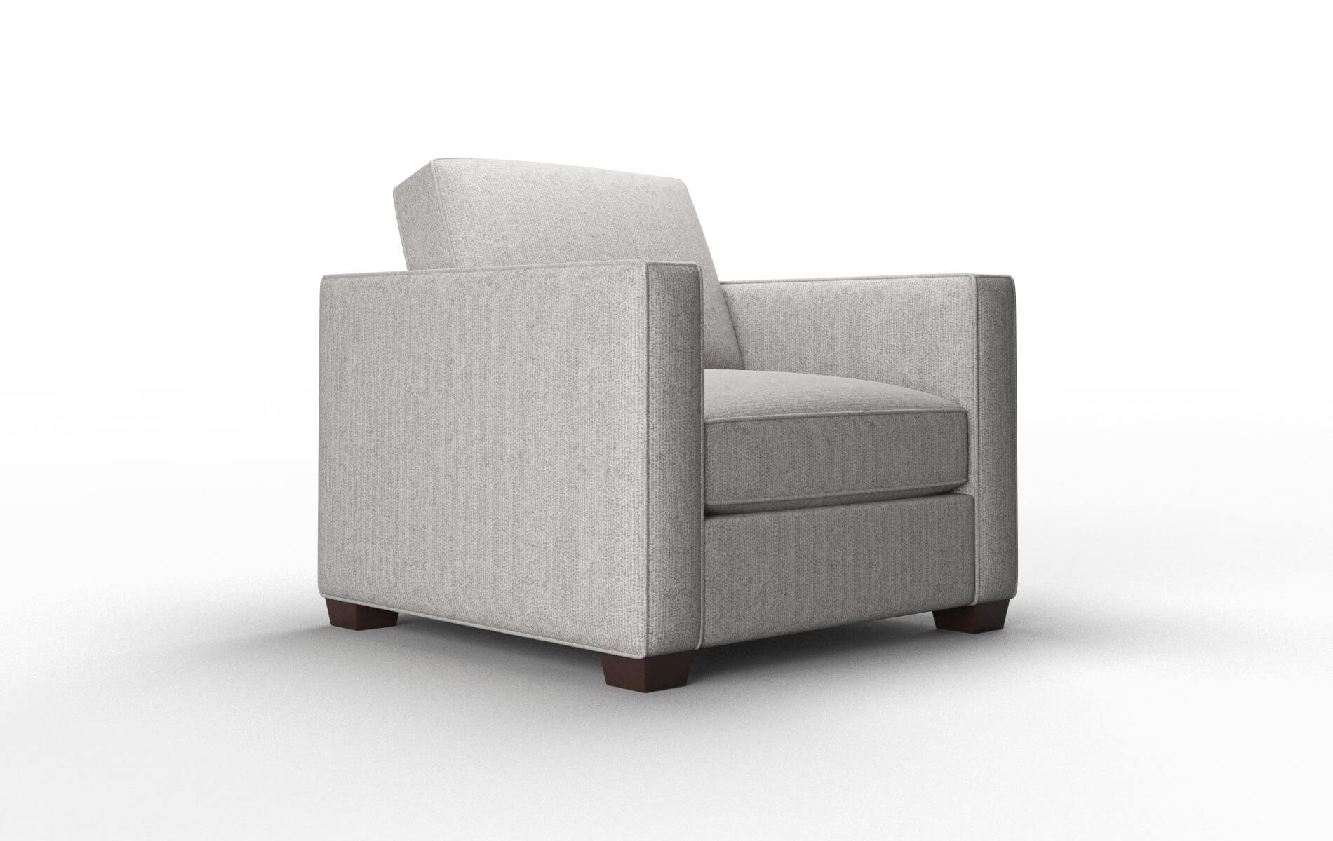 Calgary Sasha Silver Chair espresso legs 2