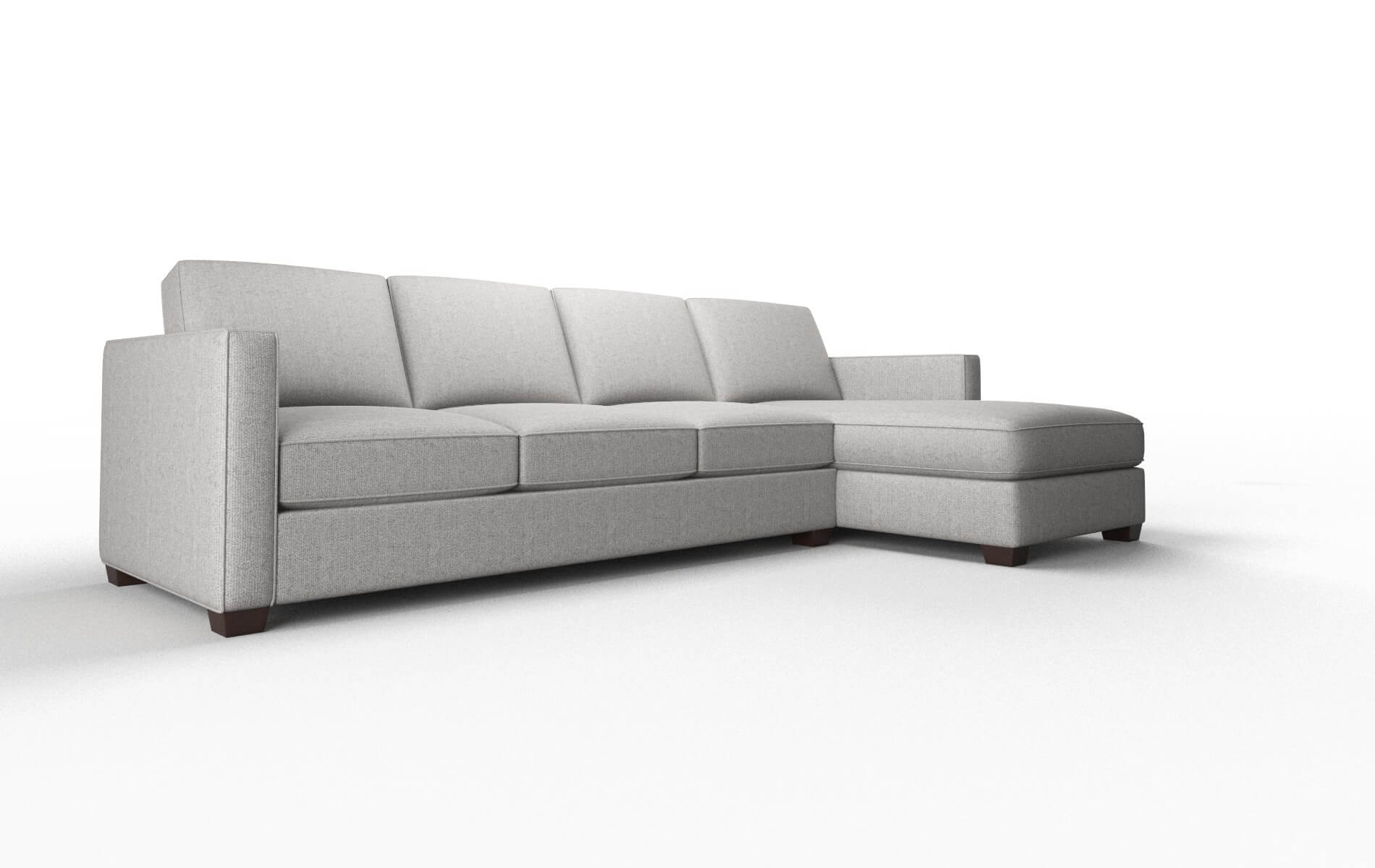 Calgary Sasha Silver Panel espresso legs 2