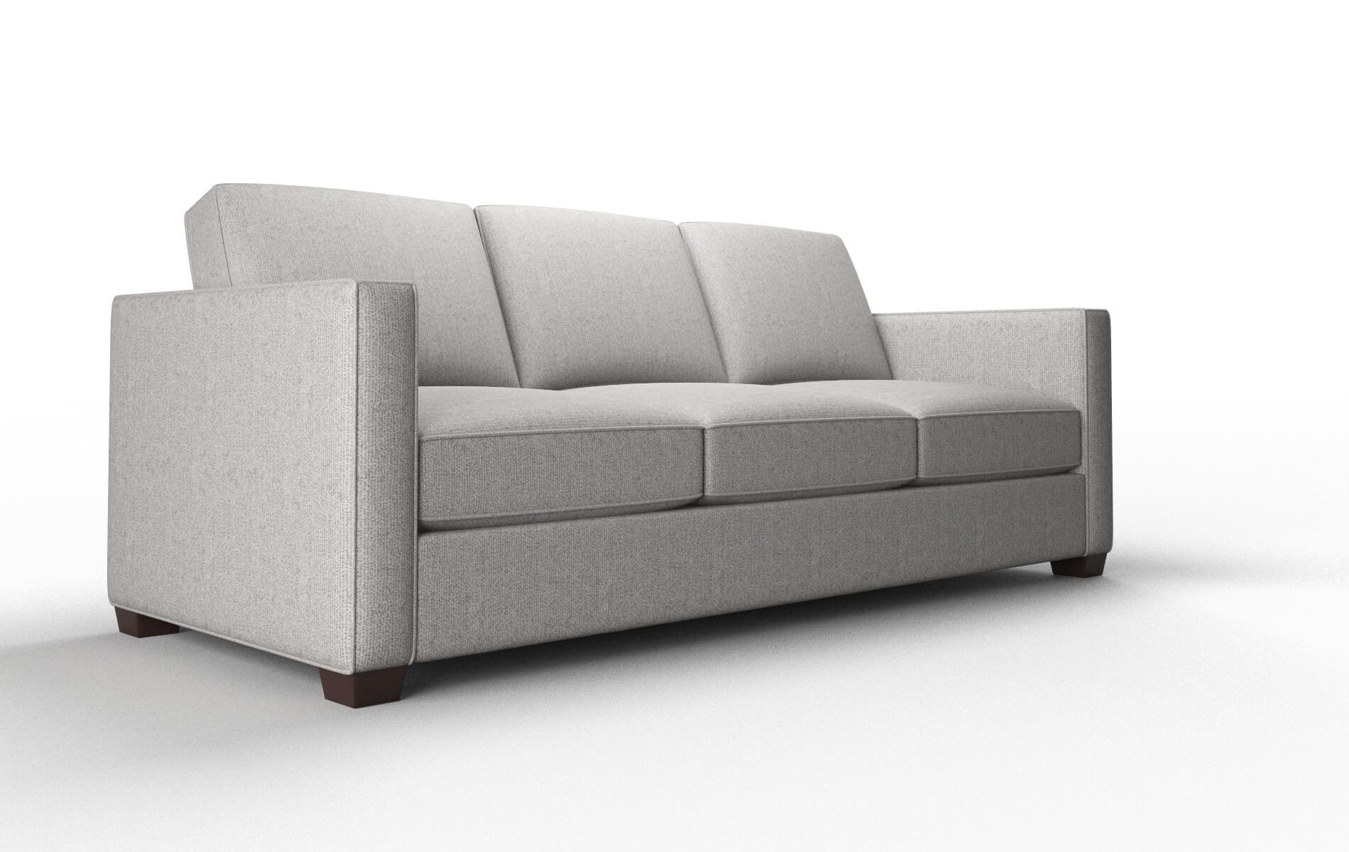 Calgary Sasha Silver Sofa espresso legs 2
