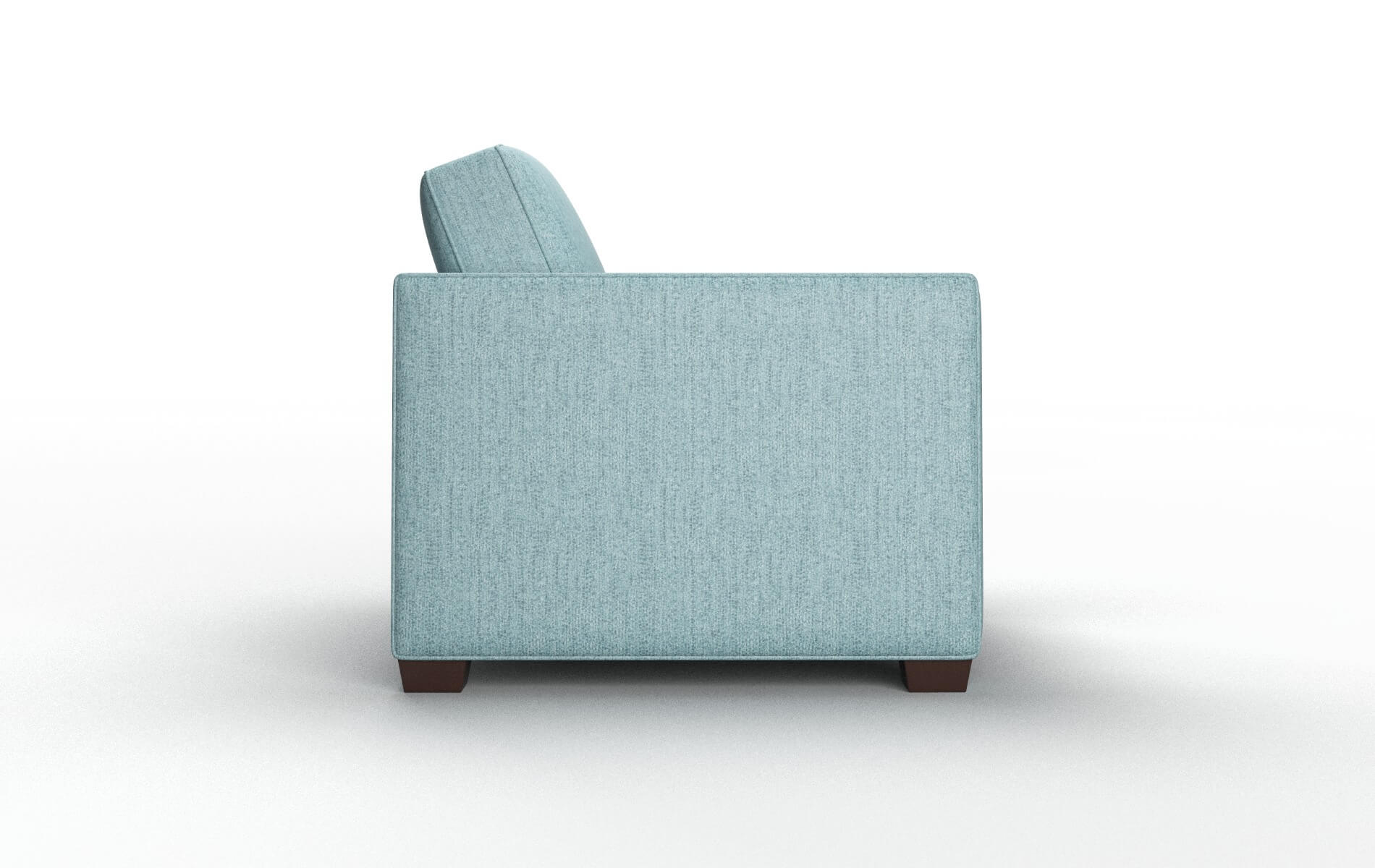 Calgary Sasha Teal Chair espresso legs 3