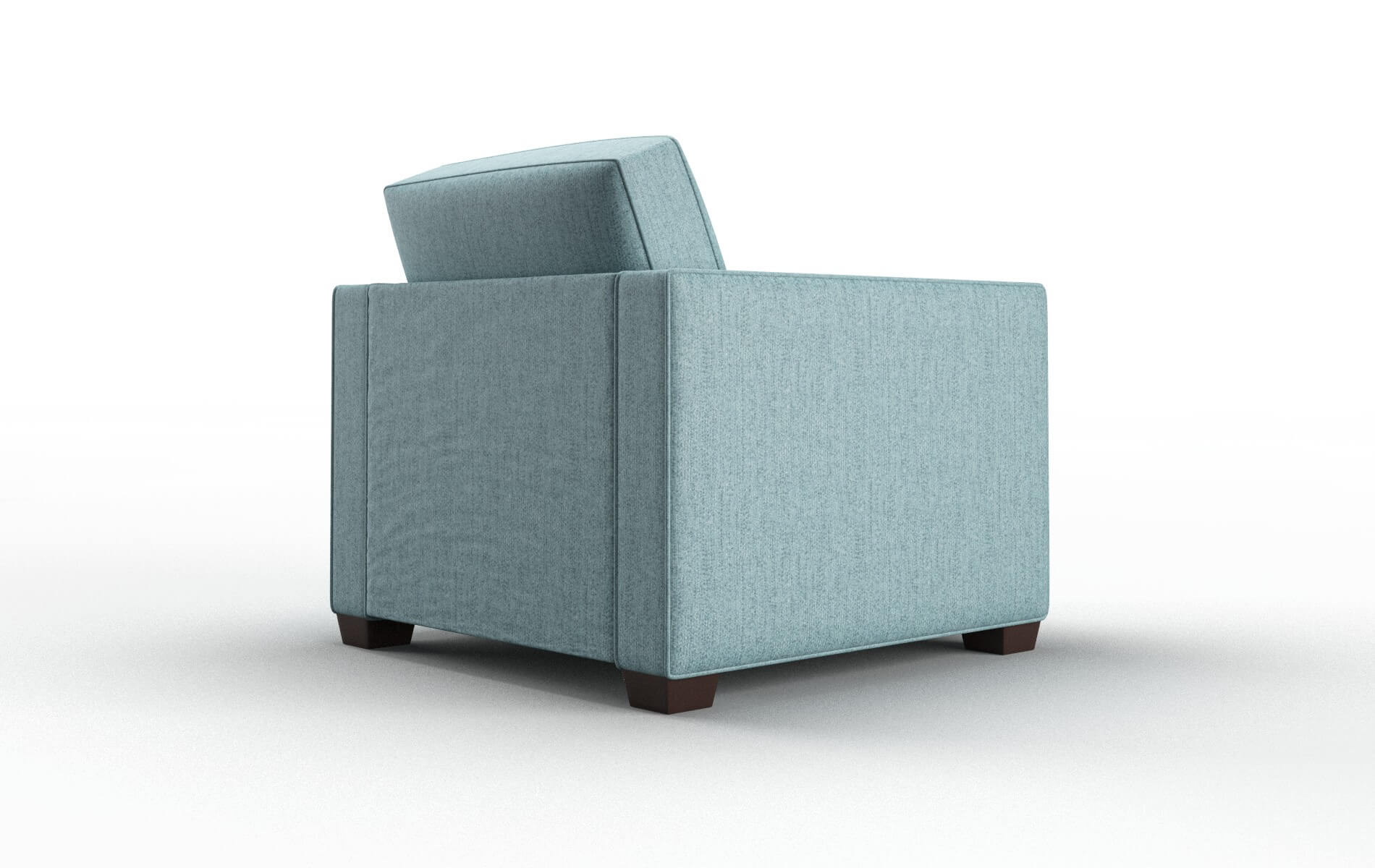 Calgary Sasha Teal Chair espresso legs 5