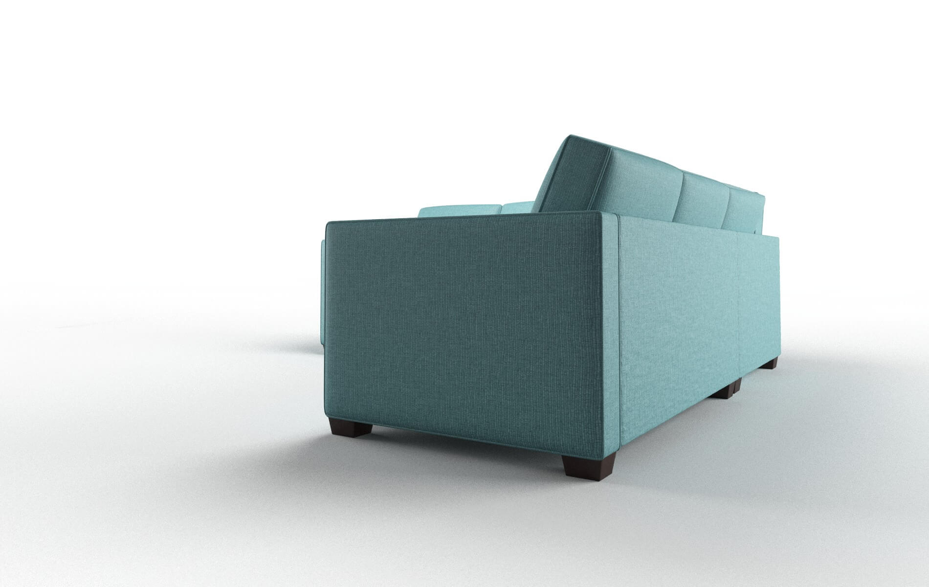 Calgary Simplex Aquavita Sectional espresso legs 4