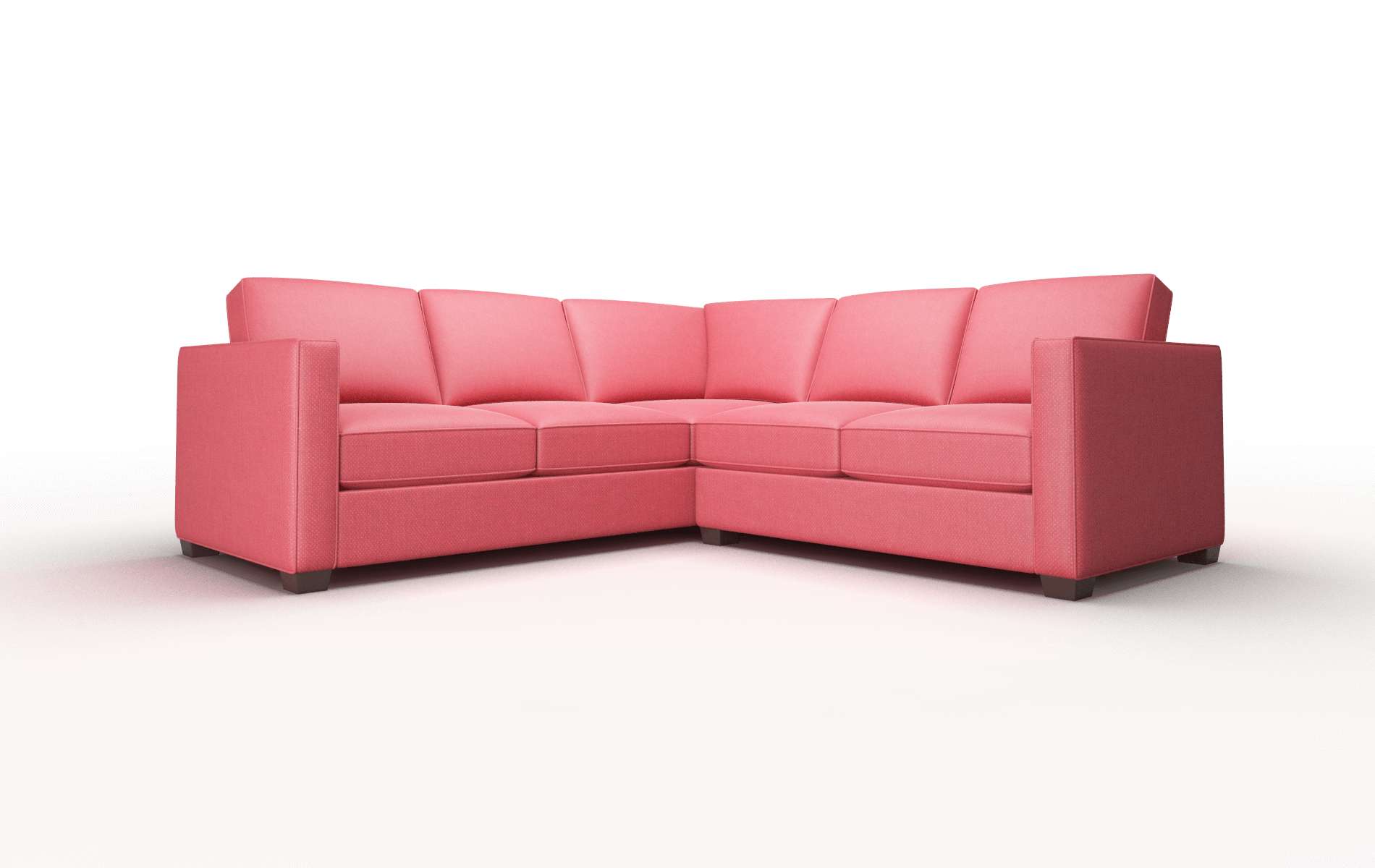 Calgary Sorrento Berry Sectional espresso legs 1