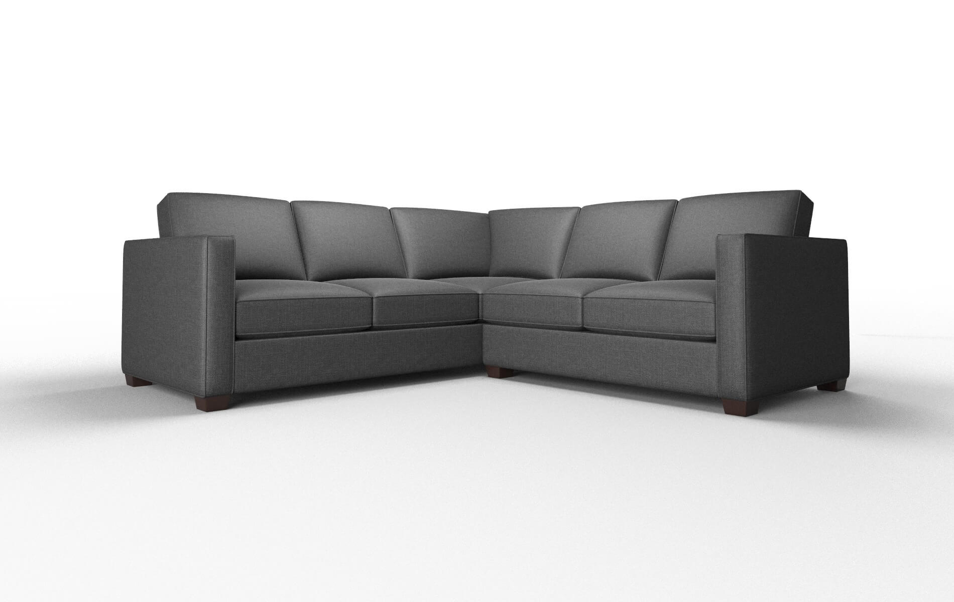 Calgary Sosoftness 54 Sectional espresso legs 1