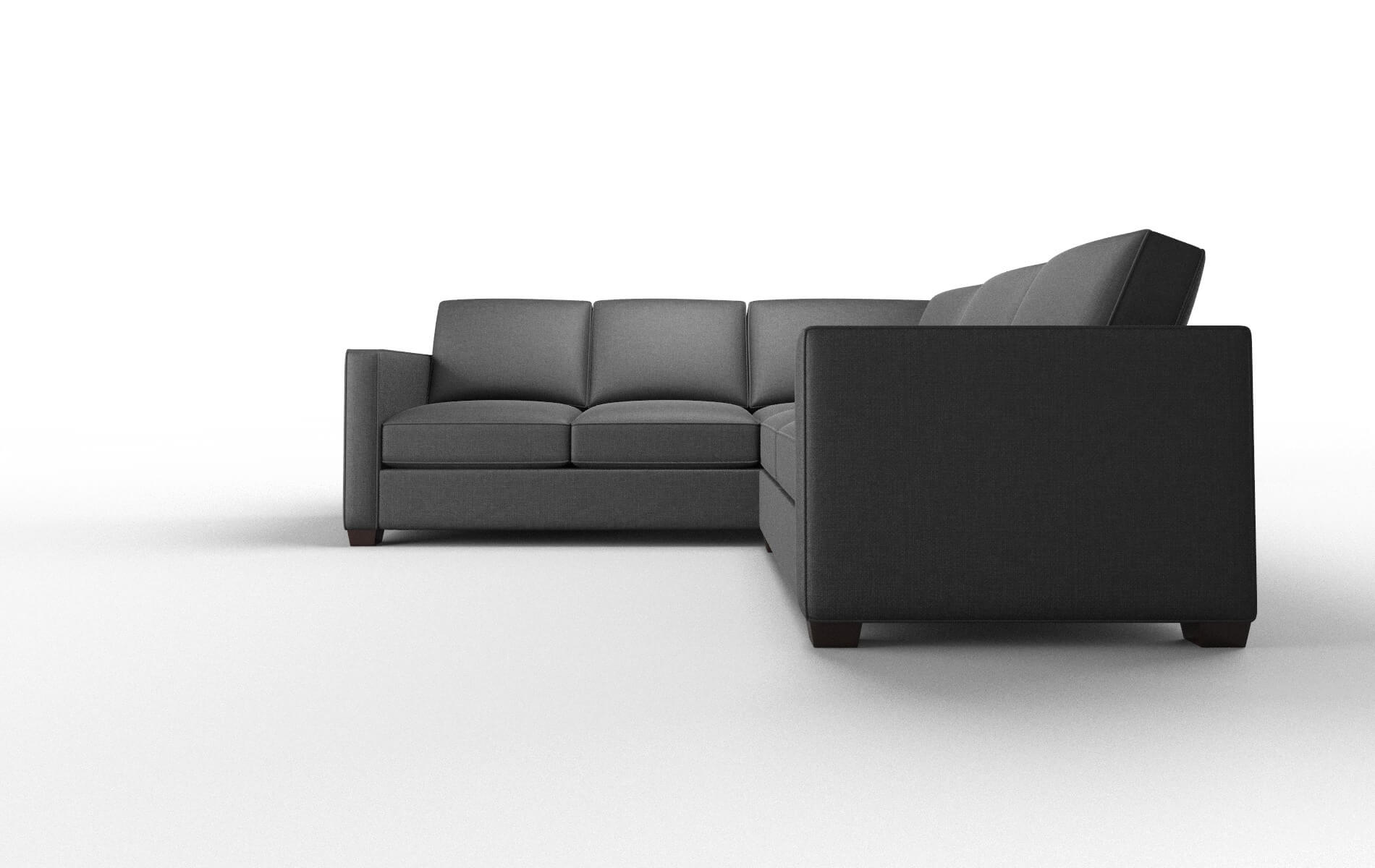 Calgary Sosoftness 54 Sectional espresso legs 5