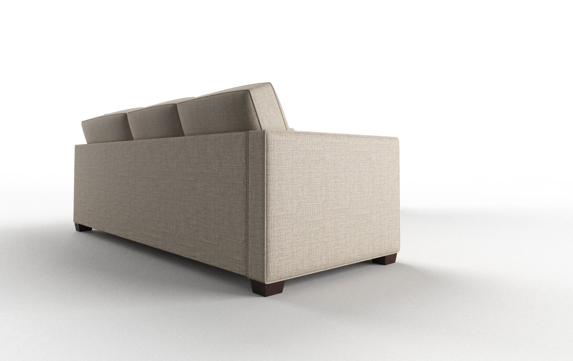 Calgary Sosoftness 74 Sectional espresso legs 3