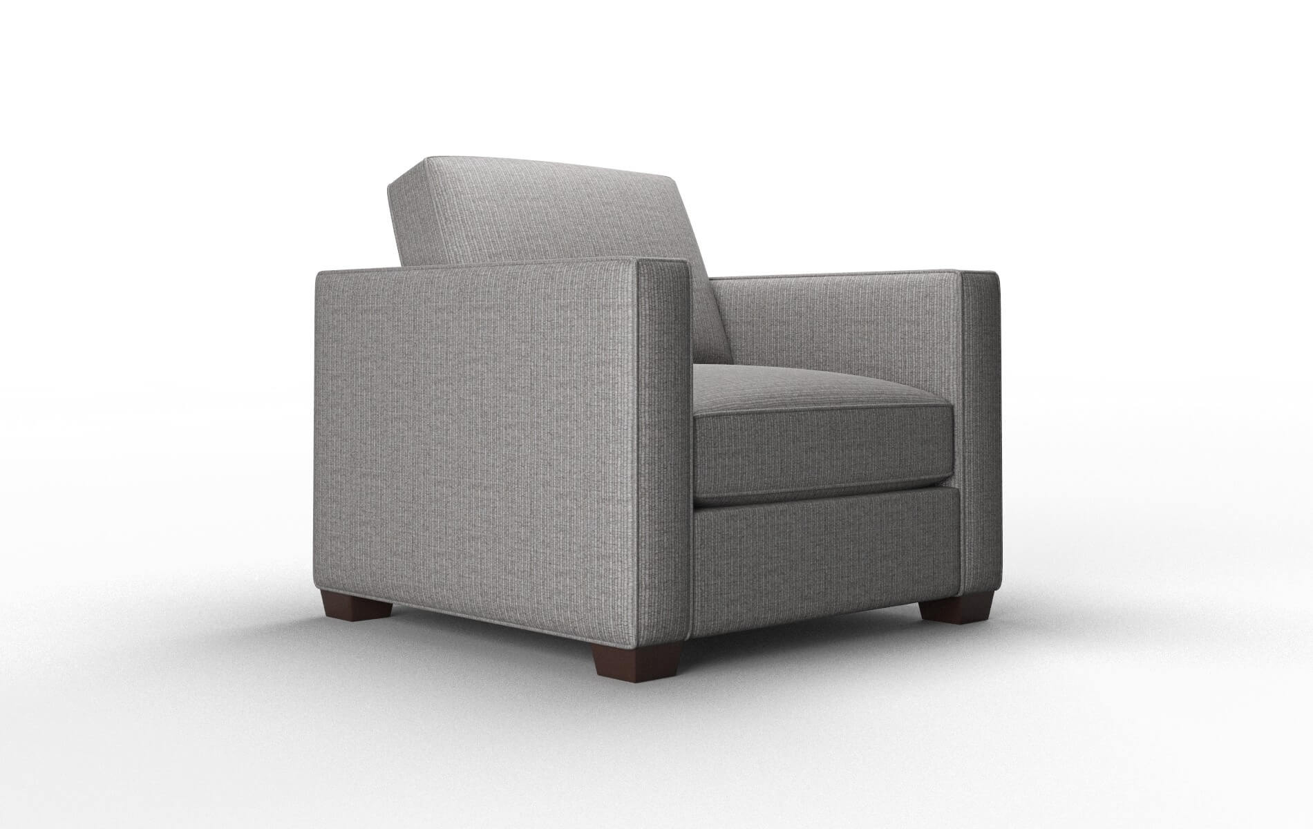 Calgary Terrain Oatmeal Chair espresso legs 2