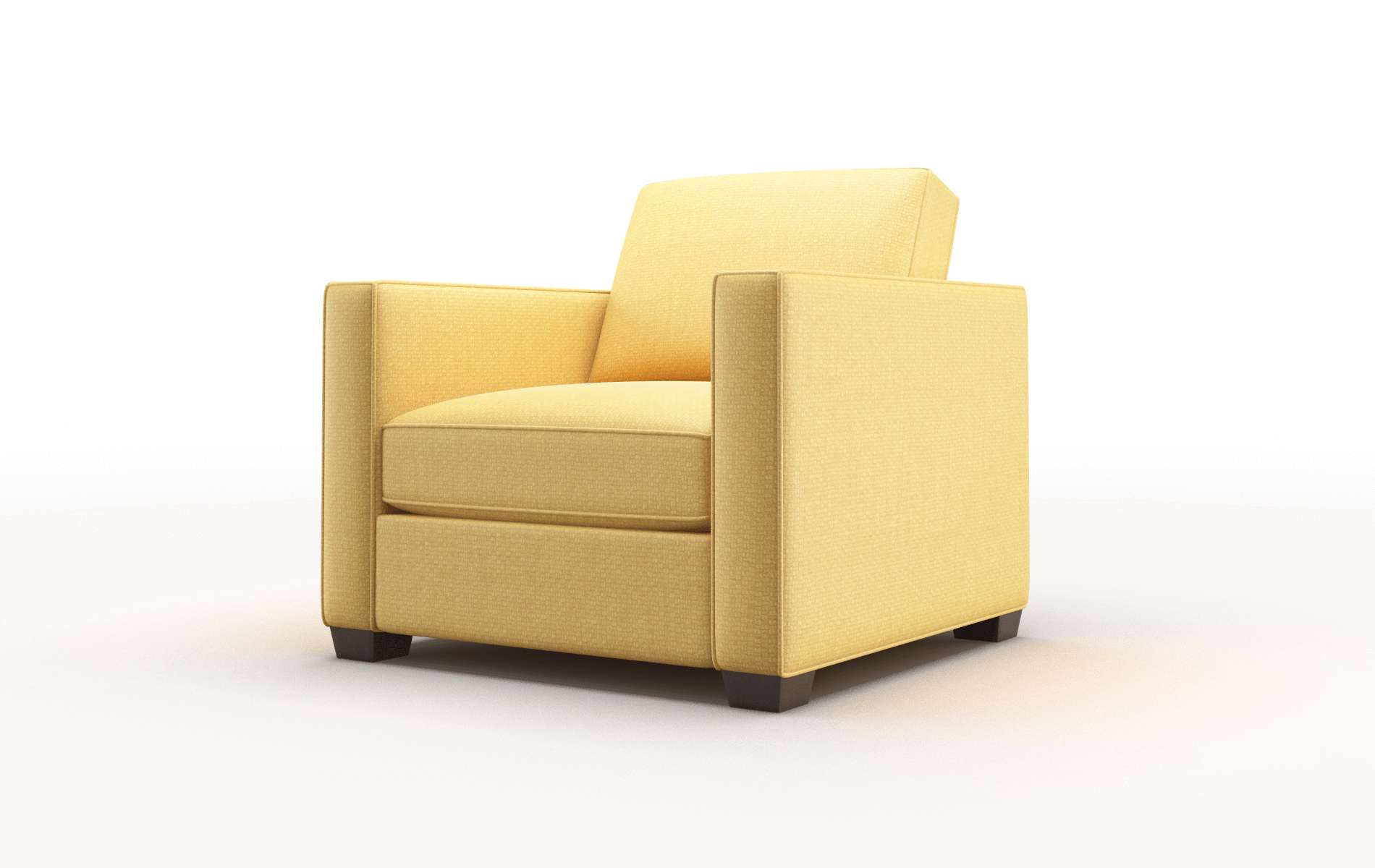 Calgary Tess Turmeric Chair espresso legs 4