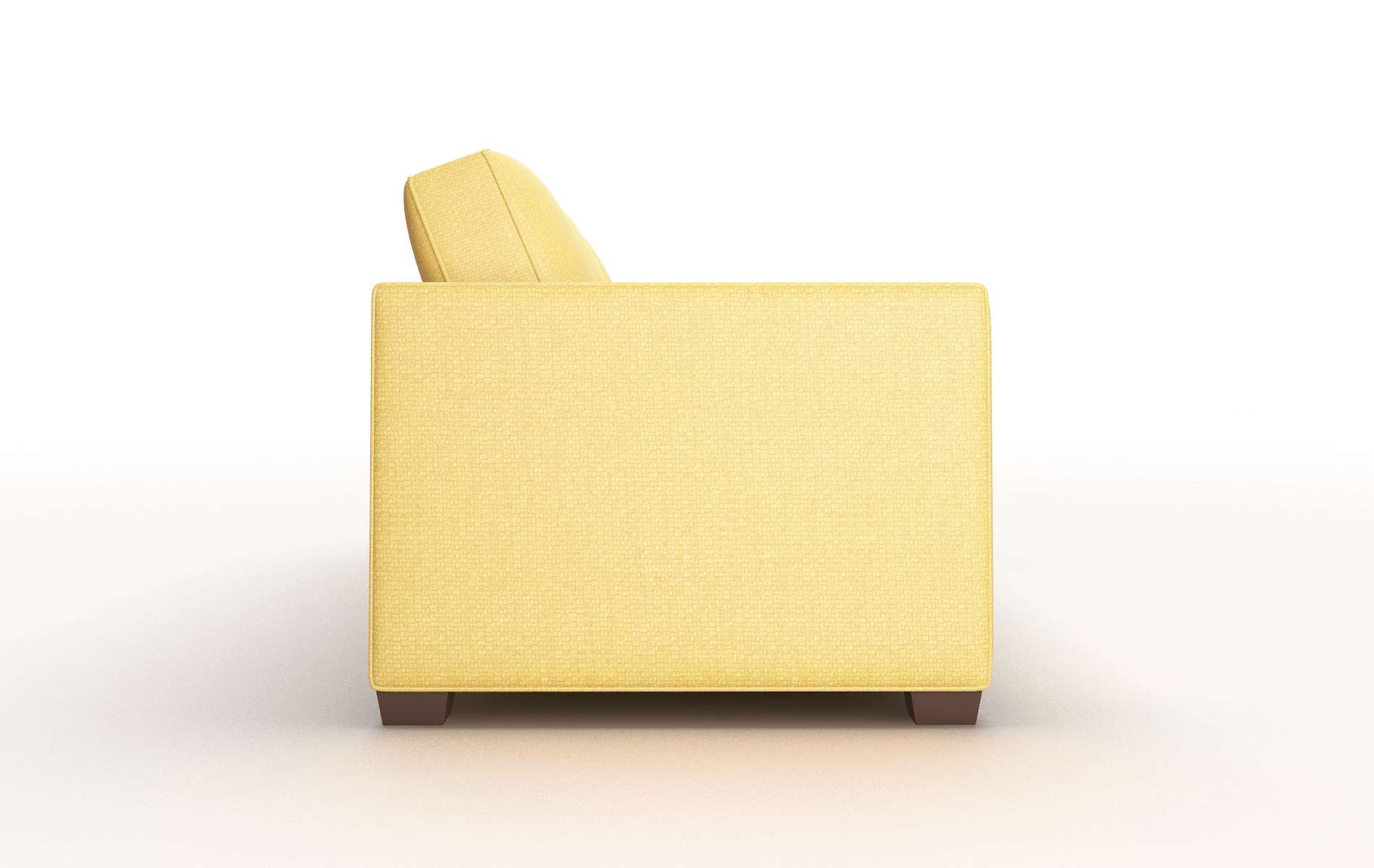 Calgary Tess Turmeric Sofa espresso legs 3
