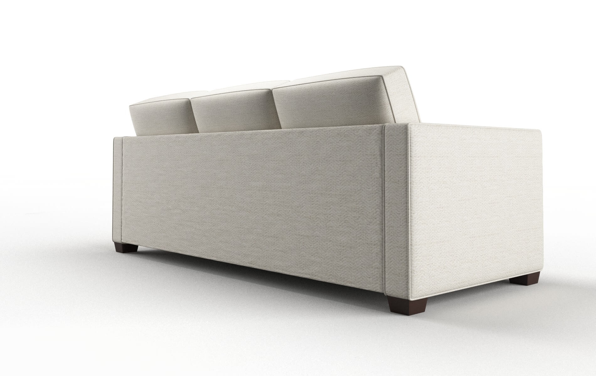 Calgary Venus Cream Sofa espresso legs 5