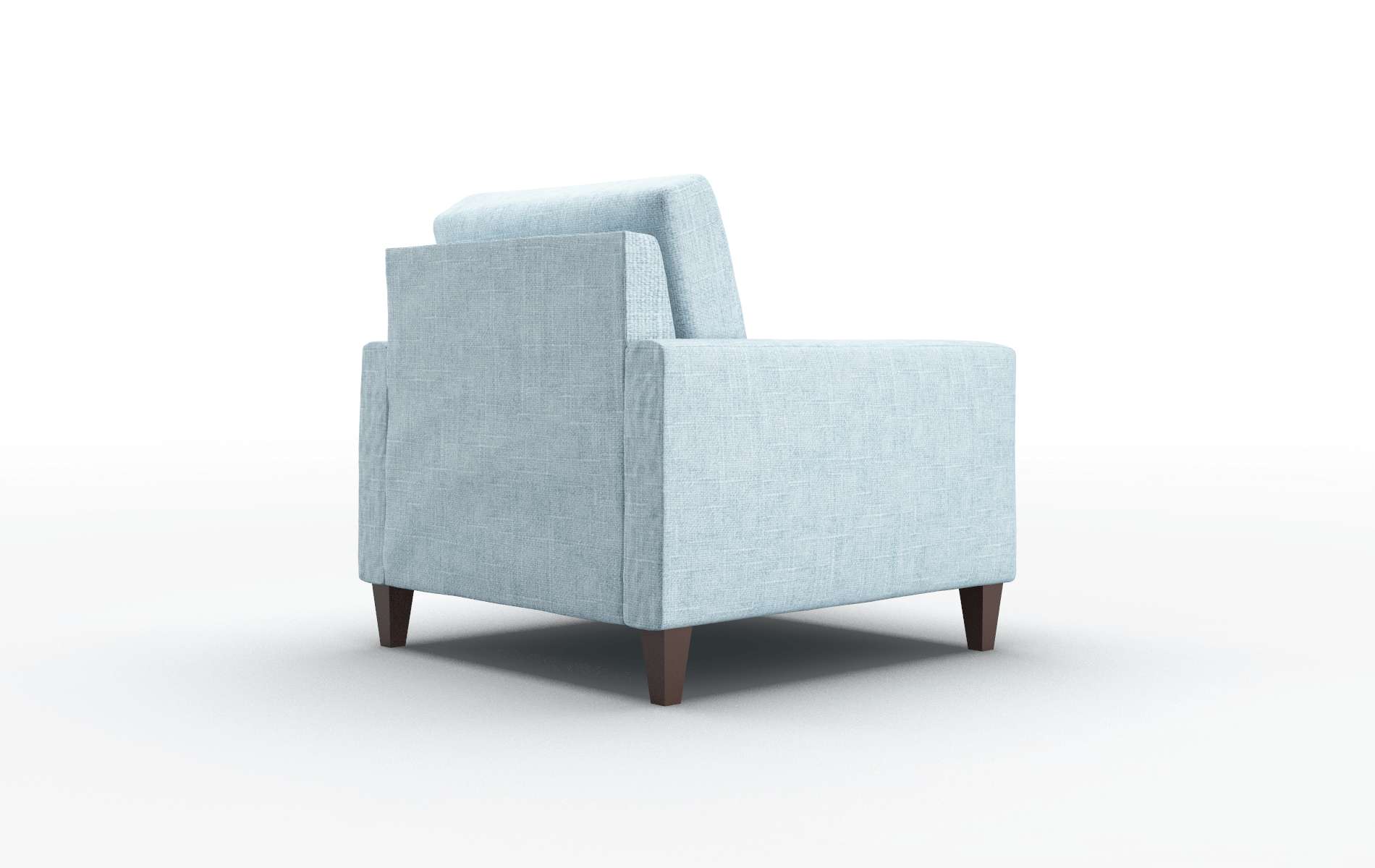 Cannes Atlas Turquoise Chair espresso legs 5