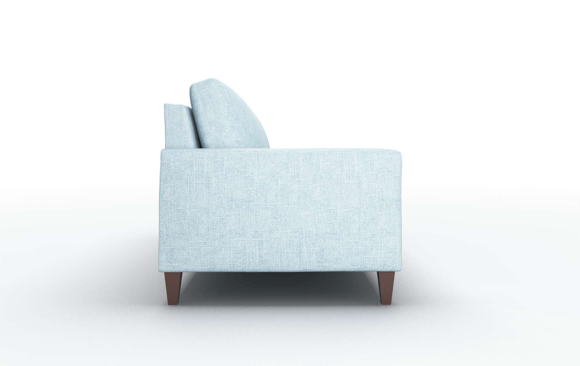 Cannes Atlas Turquoise Sofa espresso legs 3