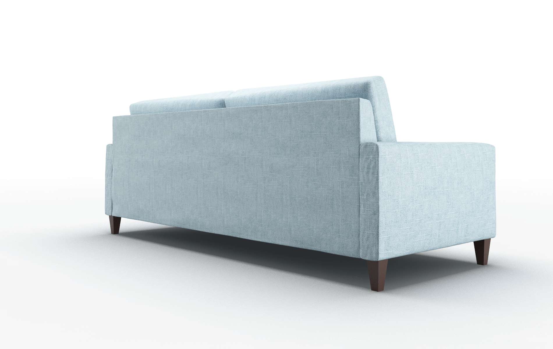 Cannes Atlas Turquoise Sofa espresso legs 5