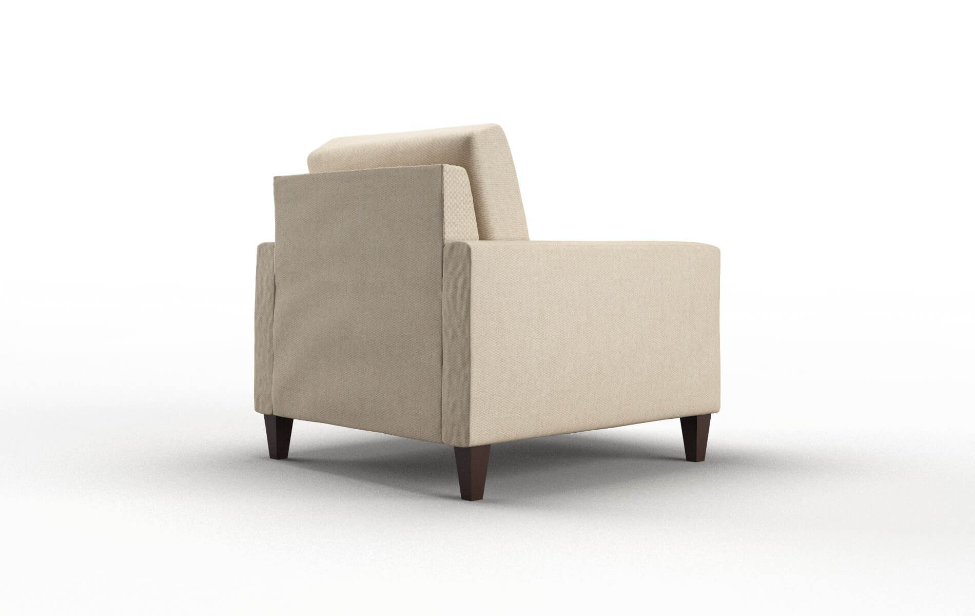 Cannes Avenger Burlap Chair espresso legs 5