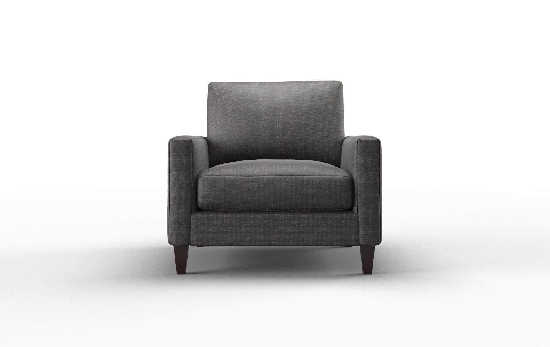 Cannes Avenger Denim Chair espresso legs 1