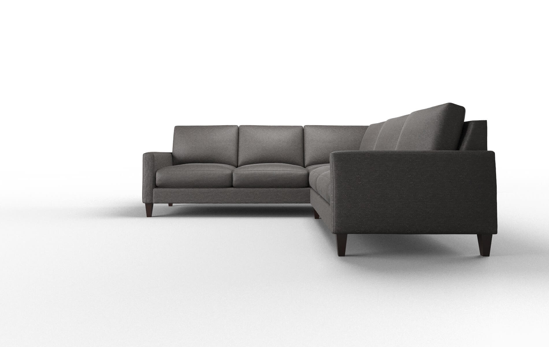 Cannes Avenger Denim Sectional espresso legs 5