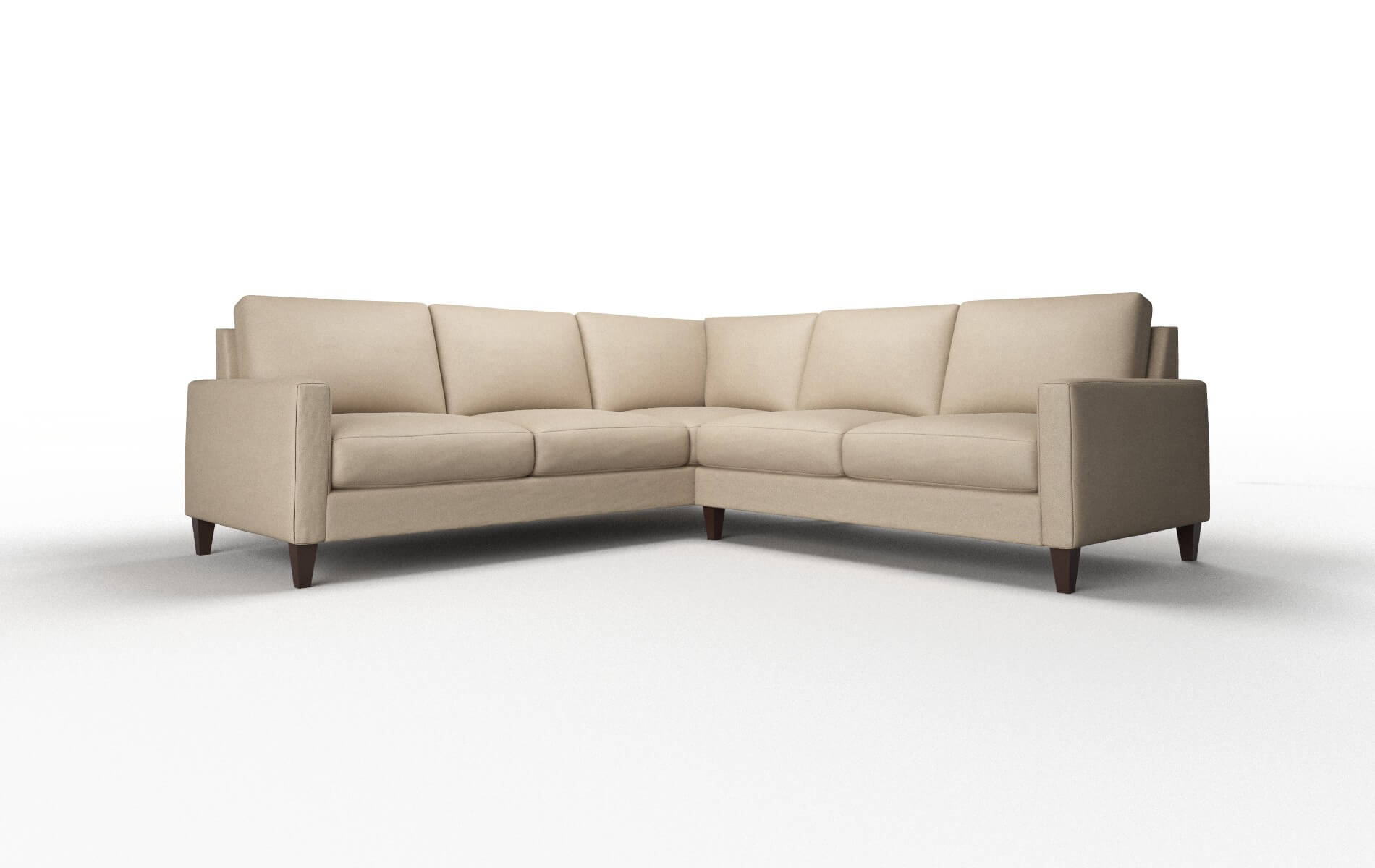 Cannes Avenger Driftwood Sectional espresso legs 1